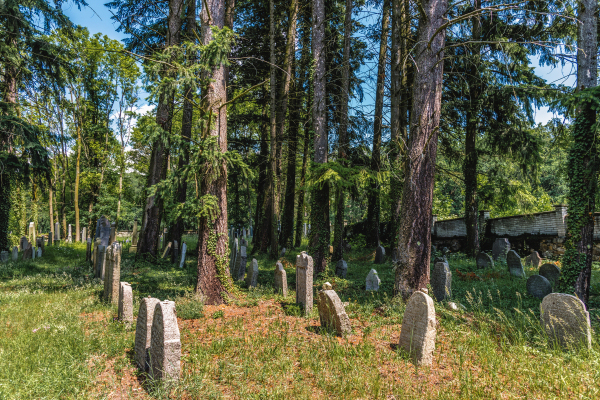 Foto Židovský hřbitov u Milevska k trase 