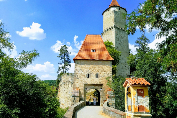 Foto Hrad Zvíkov k trase 