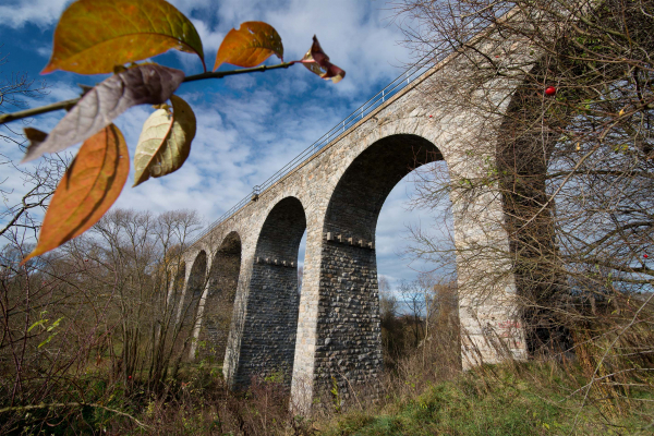 Foto turistického cíle Železniční viadukt v Milevsku