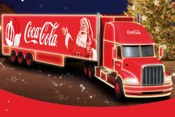 Vánoční kamion Coca-Cola