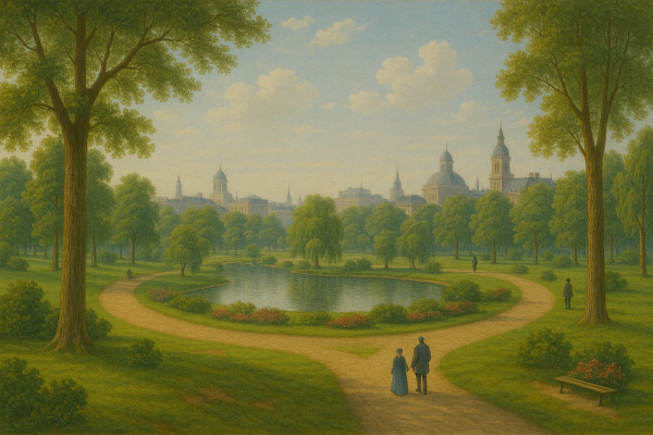 Zahradní architektura - Městský krajinářský park