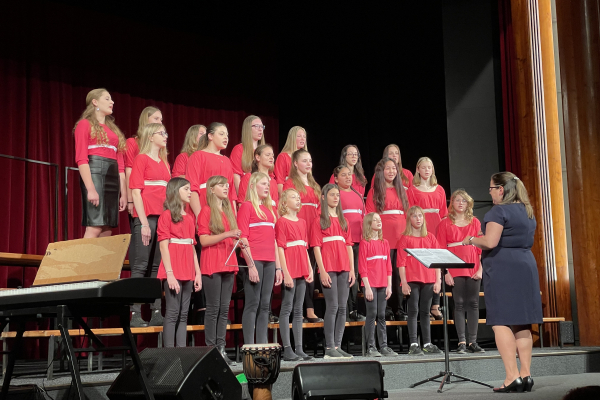 Koncert dětských pěveckých sborů pro školy