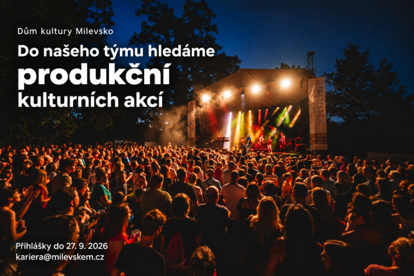 Foto k aktualitě Hledáme produkční kulturních akcí