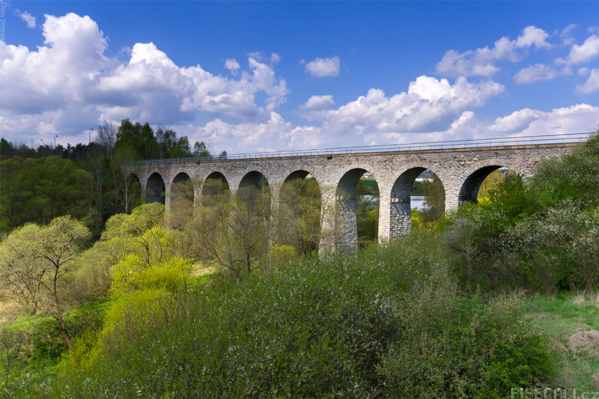 Foto Železniční viadukt v Milevsku