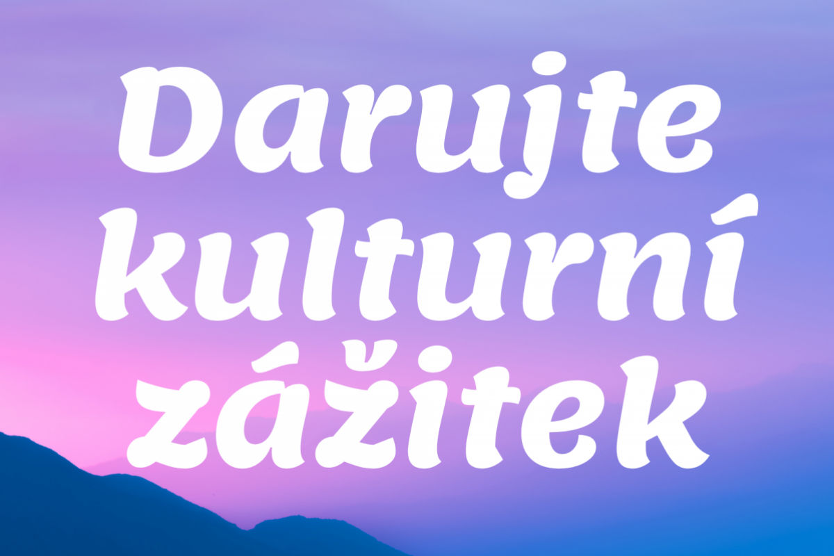 Foto k aktualitě Darujte kulturní zážitek 