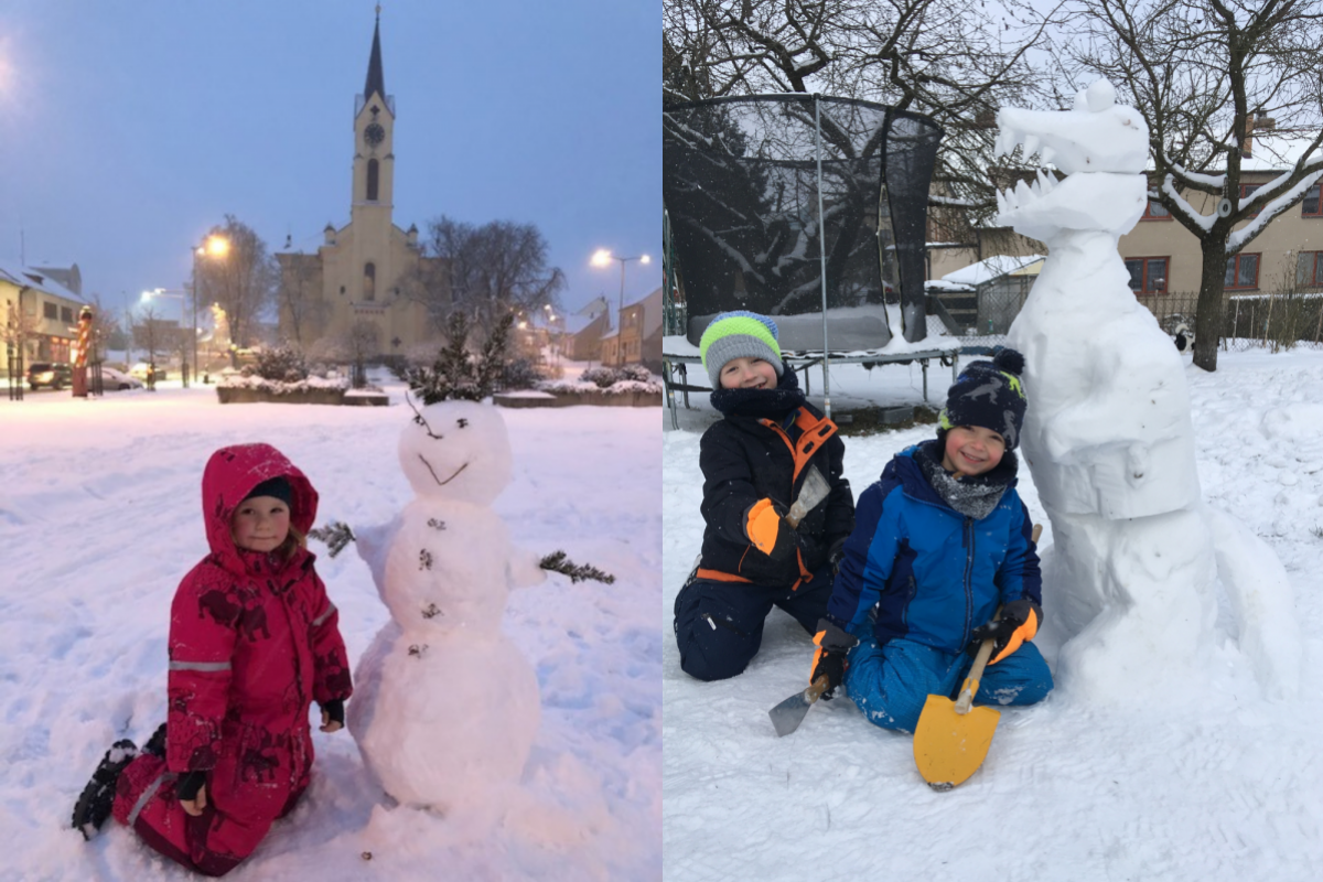 Foto k aktualitě Sněhová výzva se vydařila ❄️