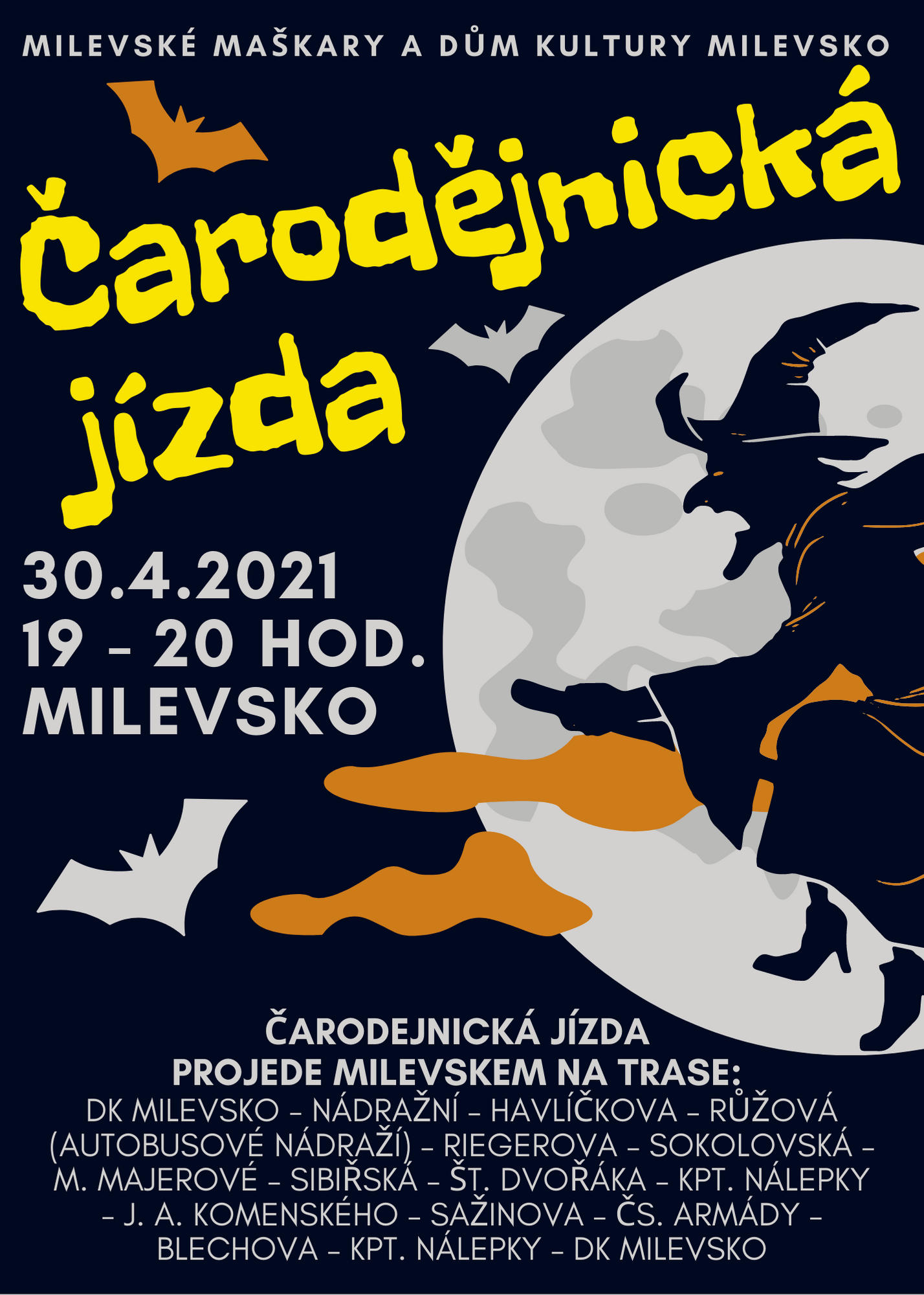Plakát Čarodějnická jízda