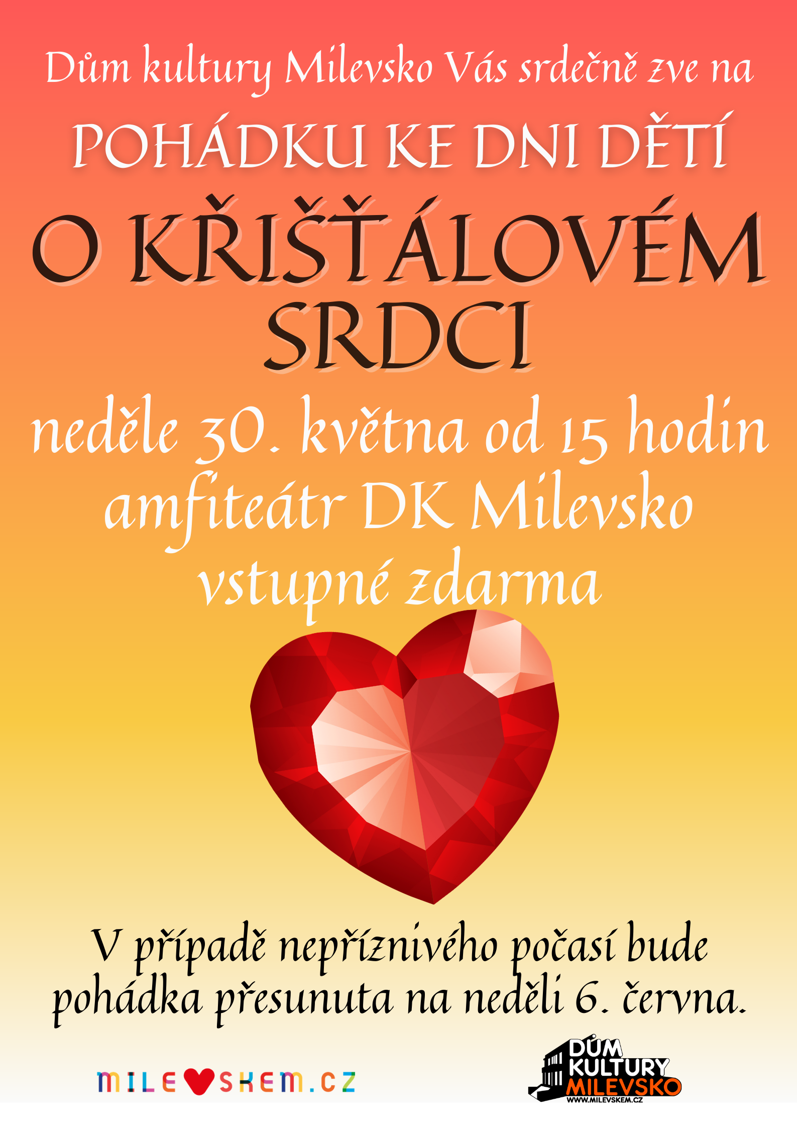 Plakát O kříšťálovém srdci