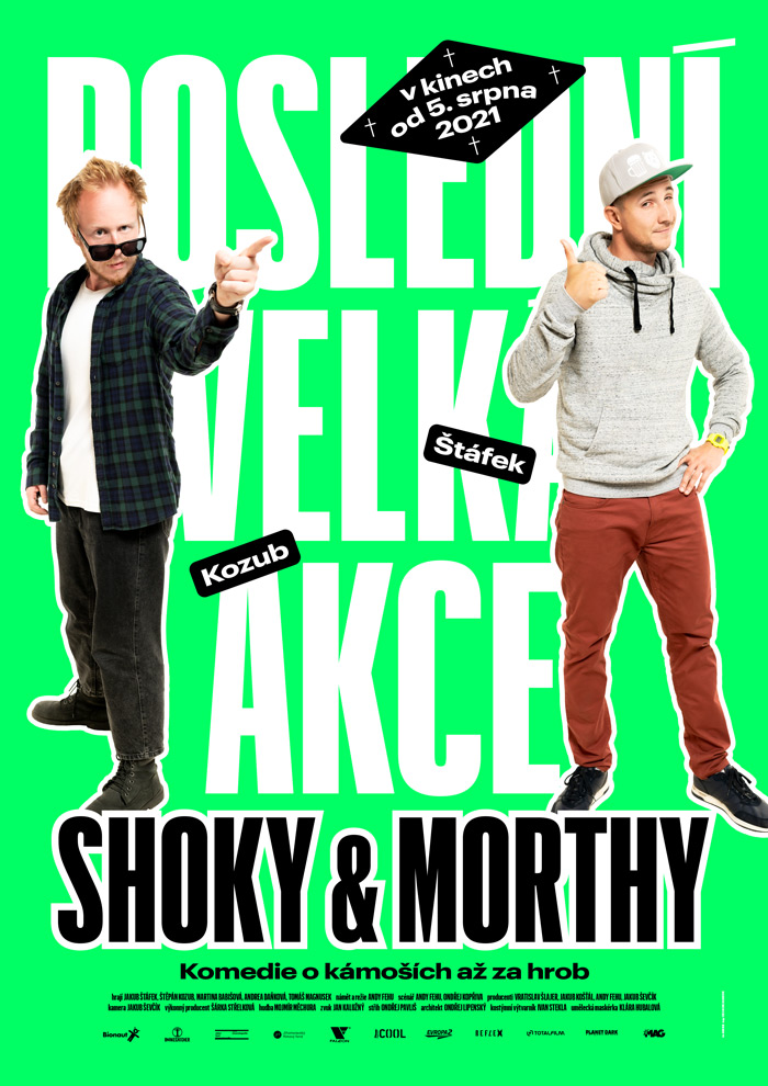 Plakát SHOKY & MORTHY: POSLEDNÍ VELKÁ AKCE