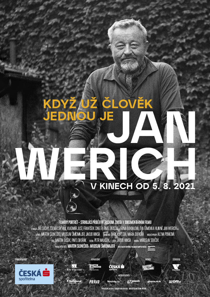 Plakát JAN WERICH: KDYŽ UŽ ČLOVĚK JEDNOU JE…