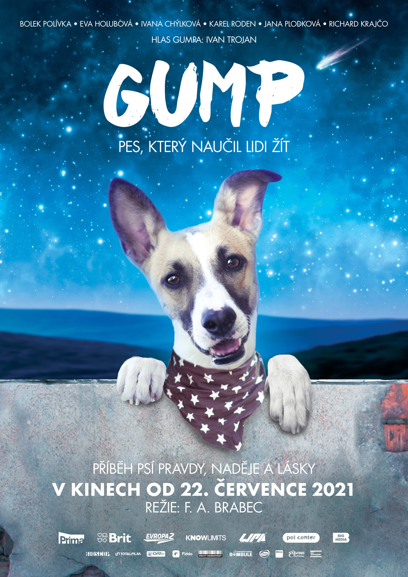 Plakát GUMP - PES, KTERÝ NAUČIL LIDI ŽÍT