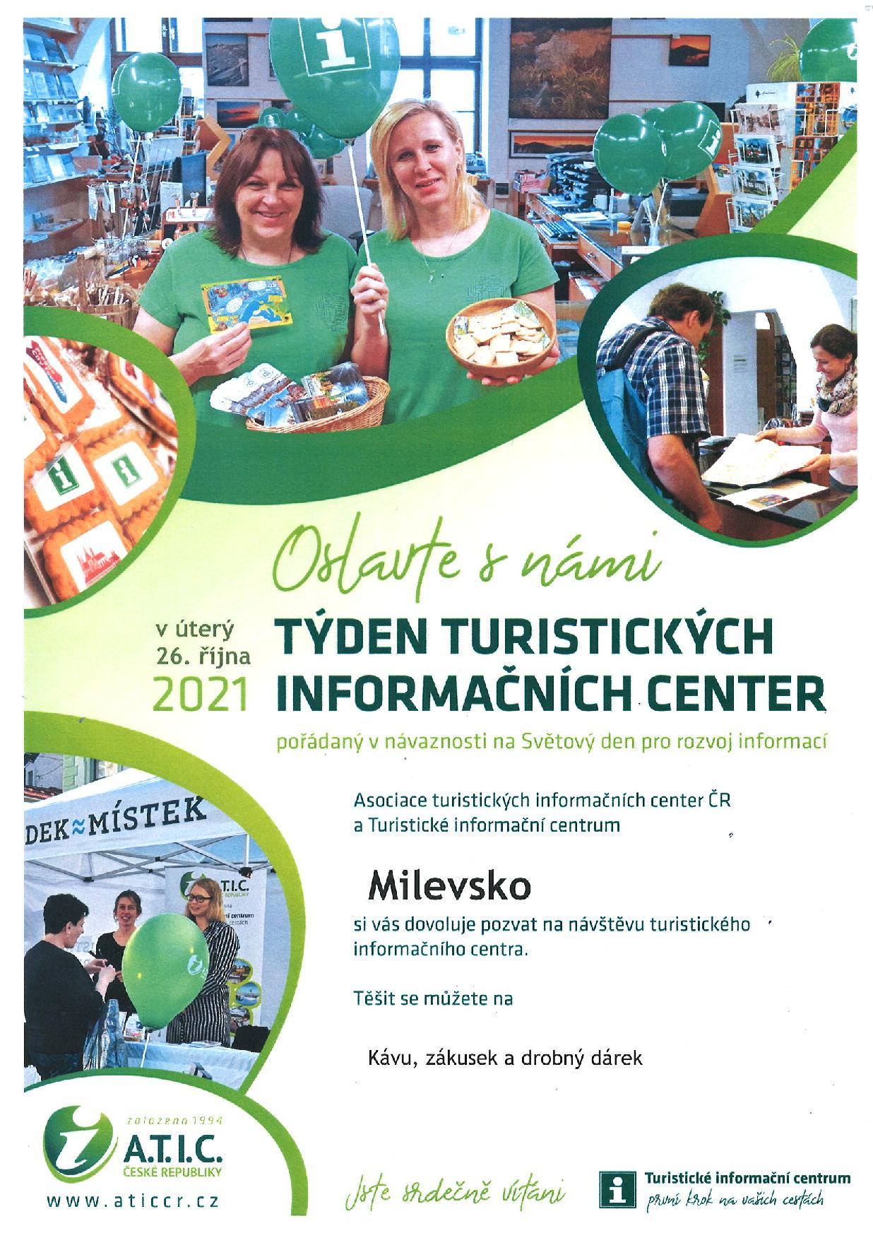 Plakát Den otevřených dveří v infocentru