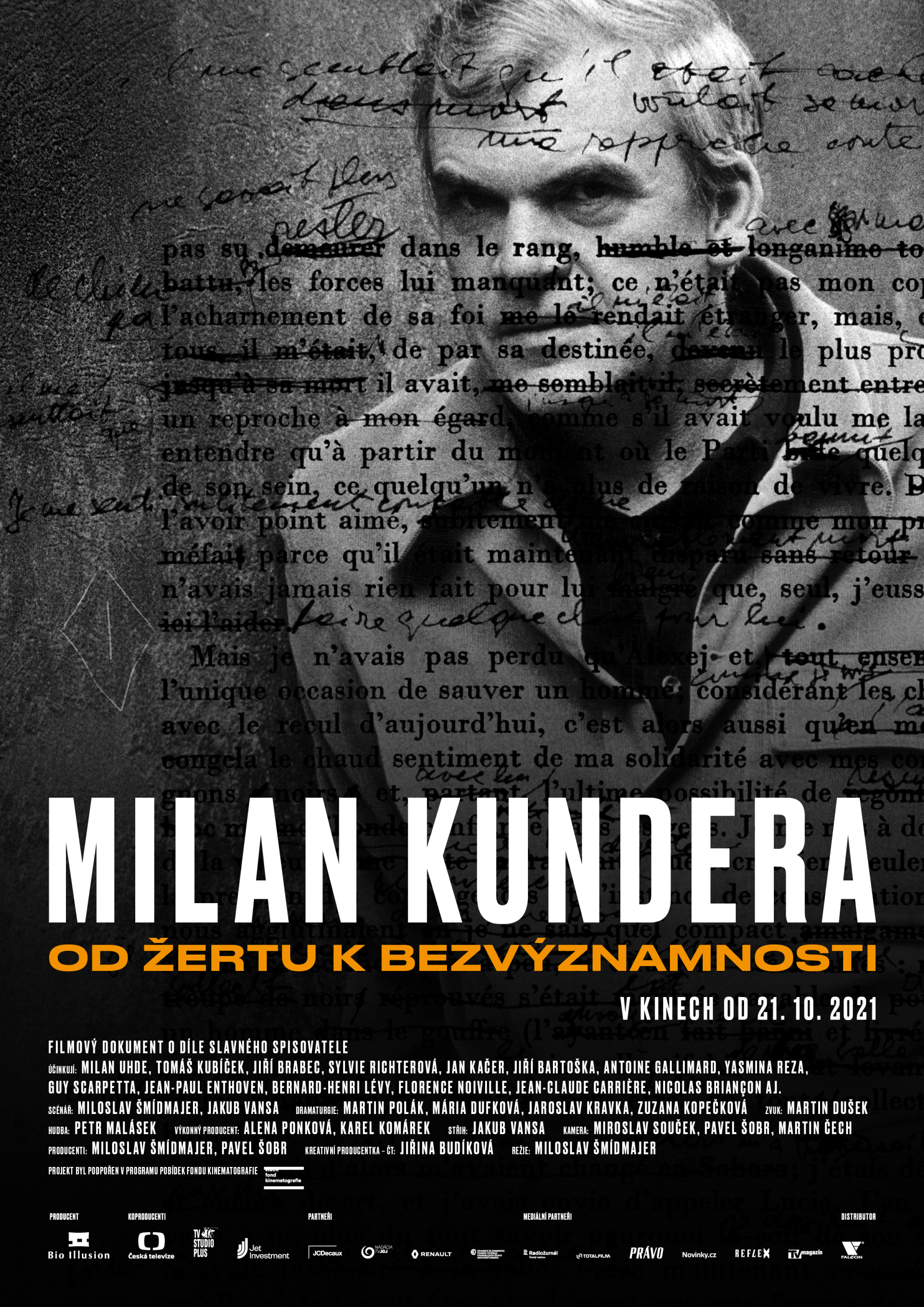 Plakát MILAN KUNDERA: OD ŽERTU K BEZVÝZNAMNOSTI