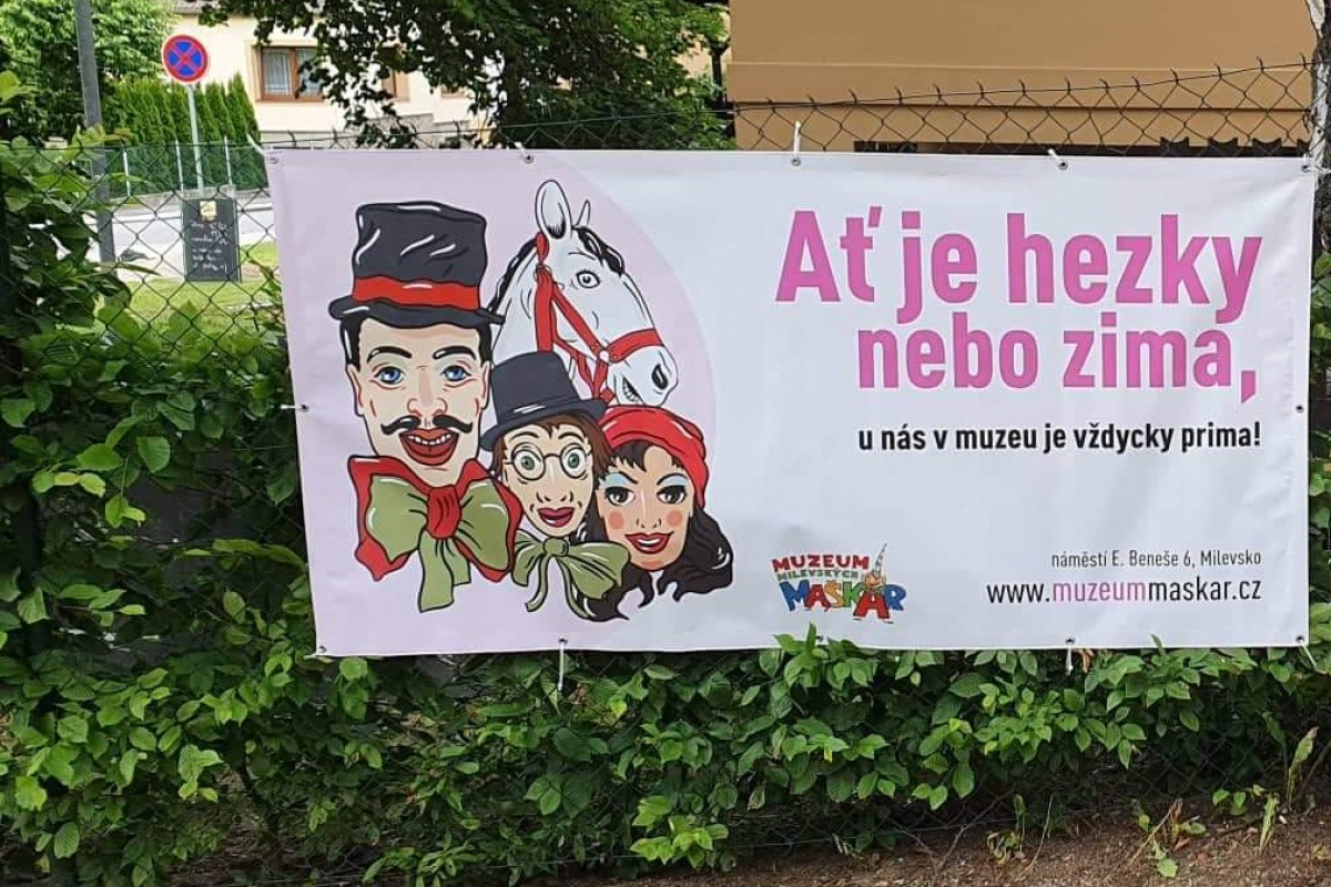 Foto k aktualitě  Muzeum milevských maškar se propaguje