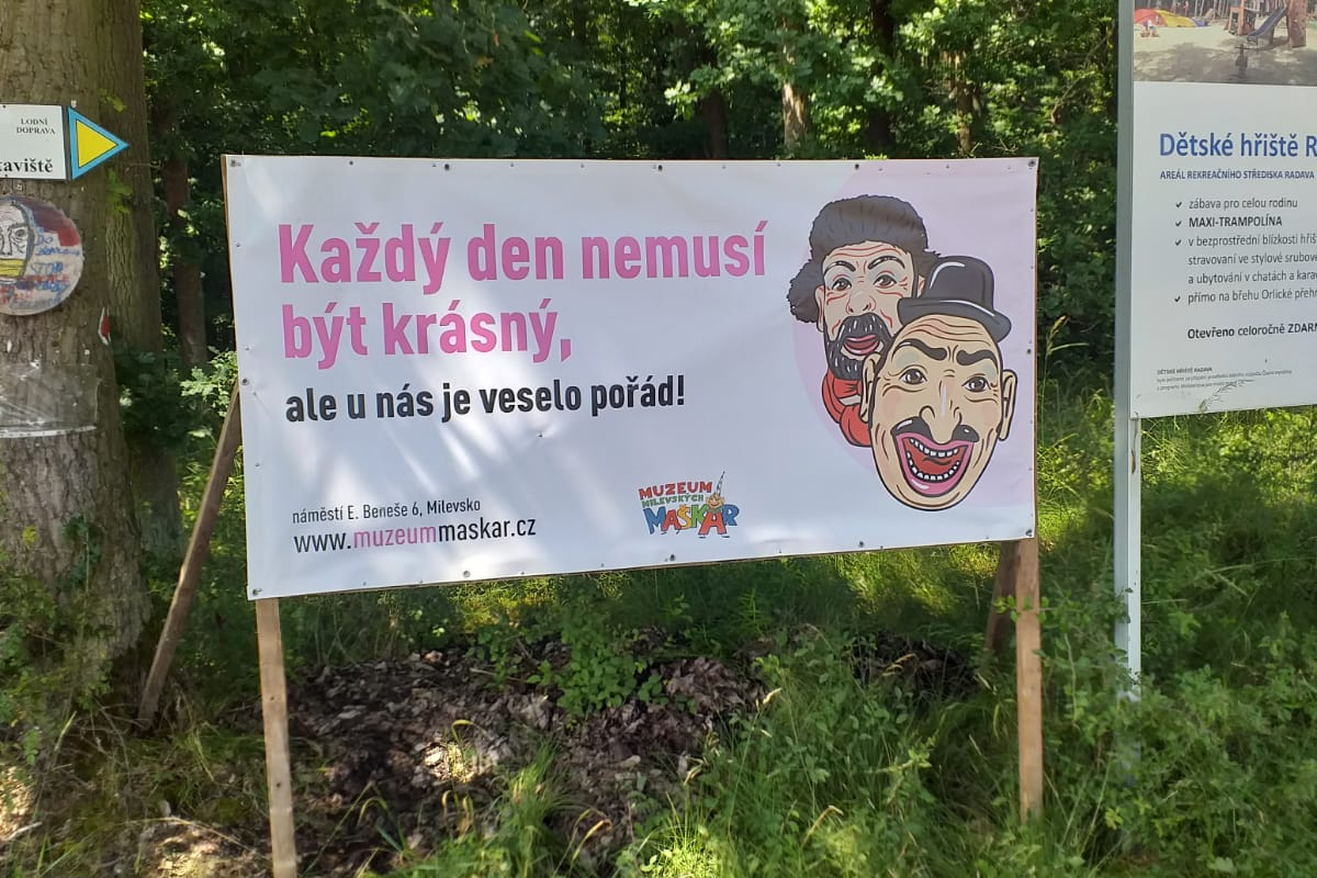 Foto k aktualitě  Muzeum milevských maškar se propaguje