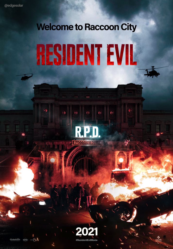 Plakát RESIDENT EVIL: RACCOON CITY	