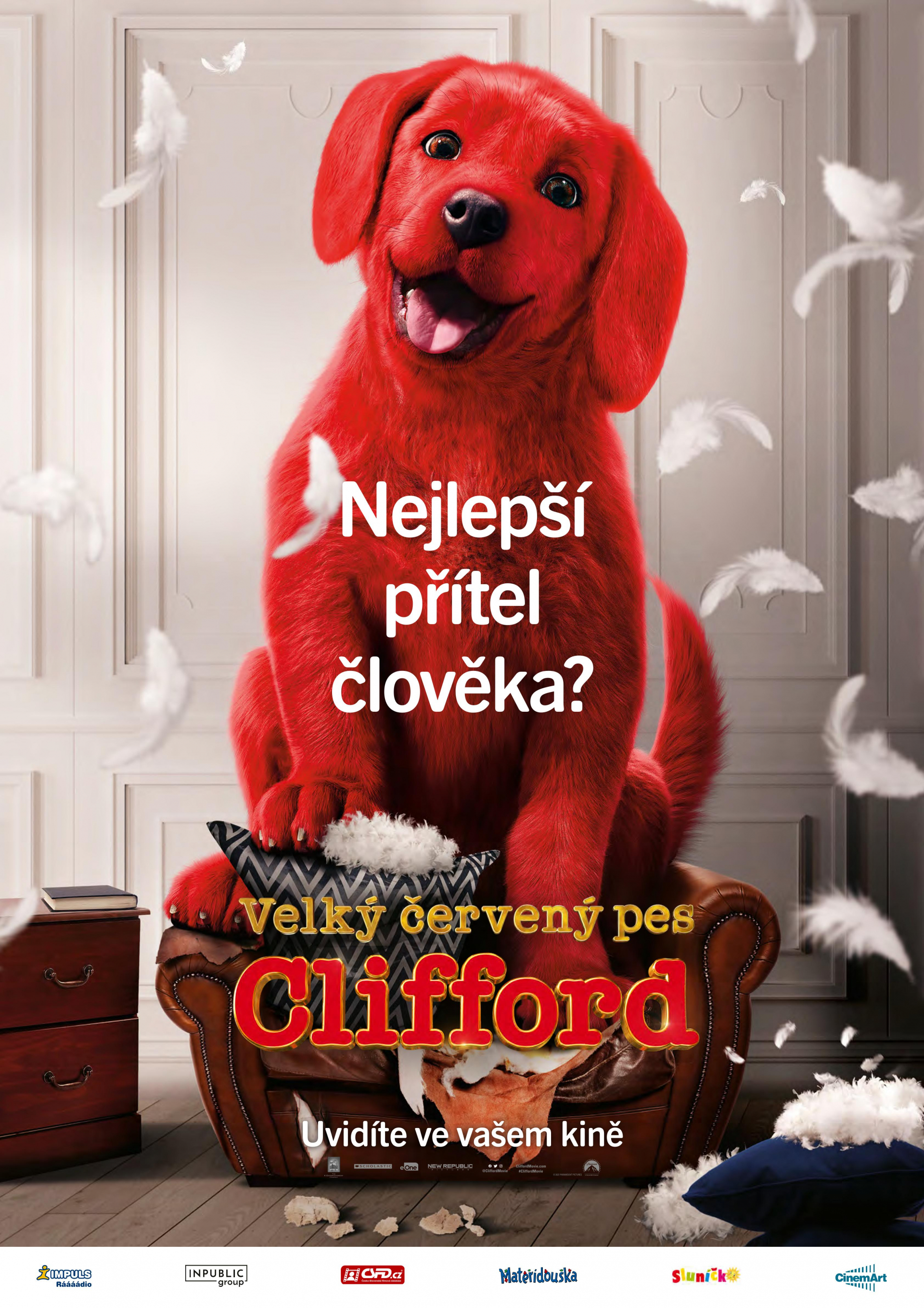 Plakát VELKÝ ČERVENÝ PES CLIFFORD	