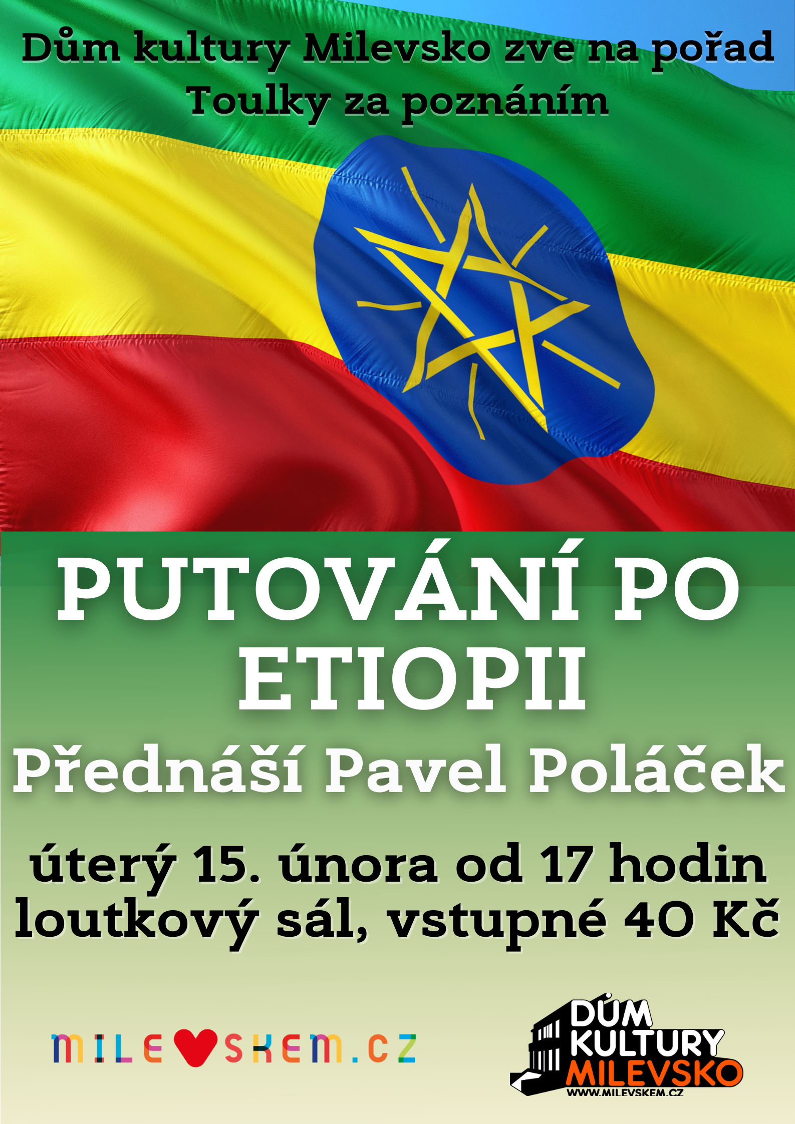 Plakát Putování po Etiopii