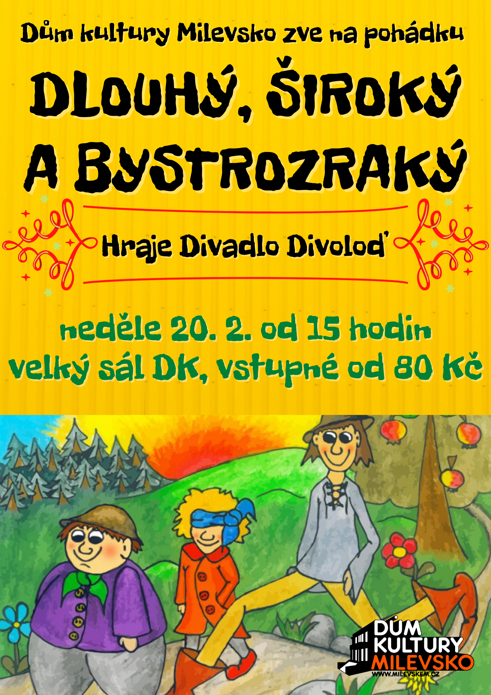 Plakát Pohádka - Dlouhý, Široký a Bystrozraký