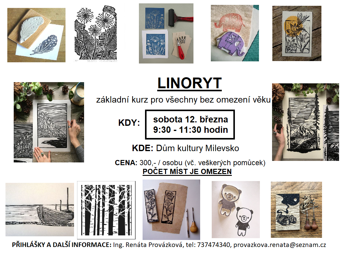 Plakát Kurz - Linoryt