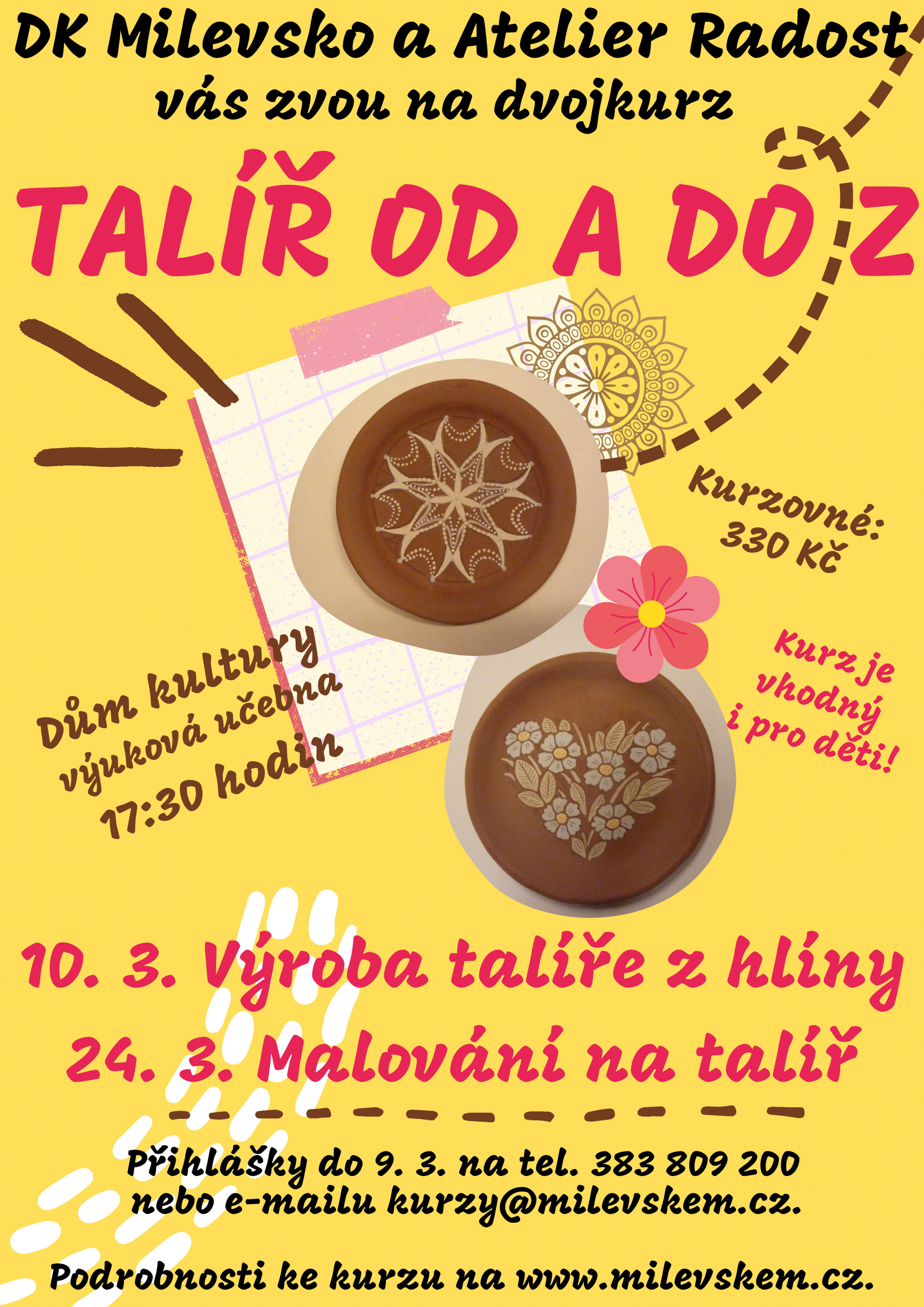 Plakát Dvojkurz - Talíř od A do Z