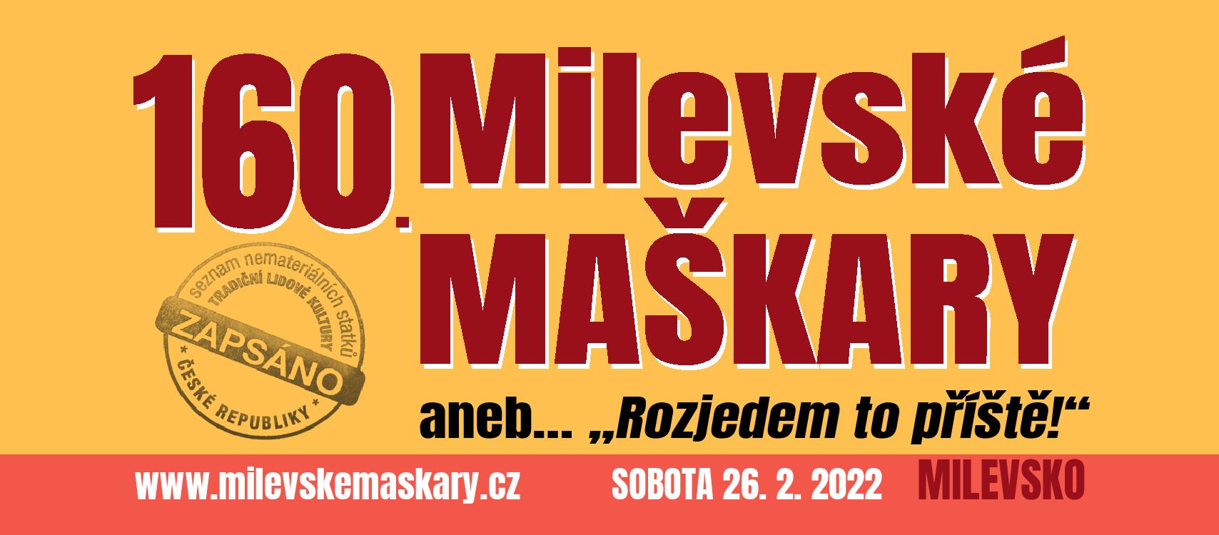 Plakát Milevské maškary 
