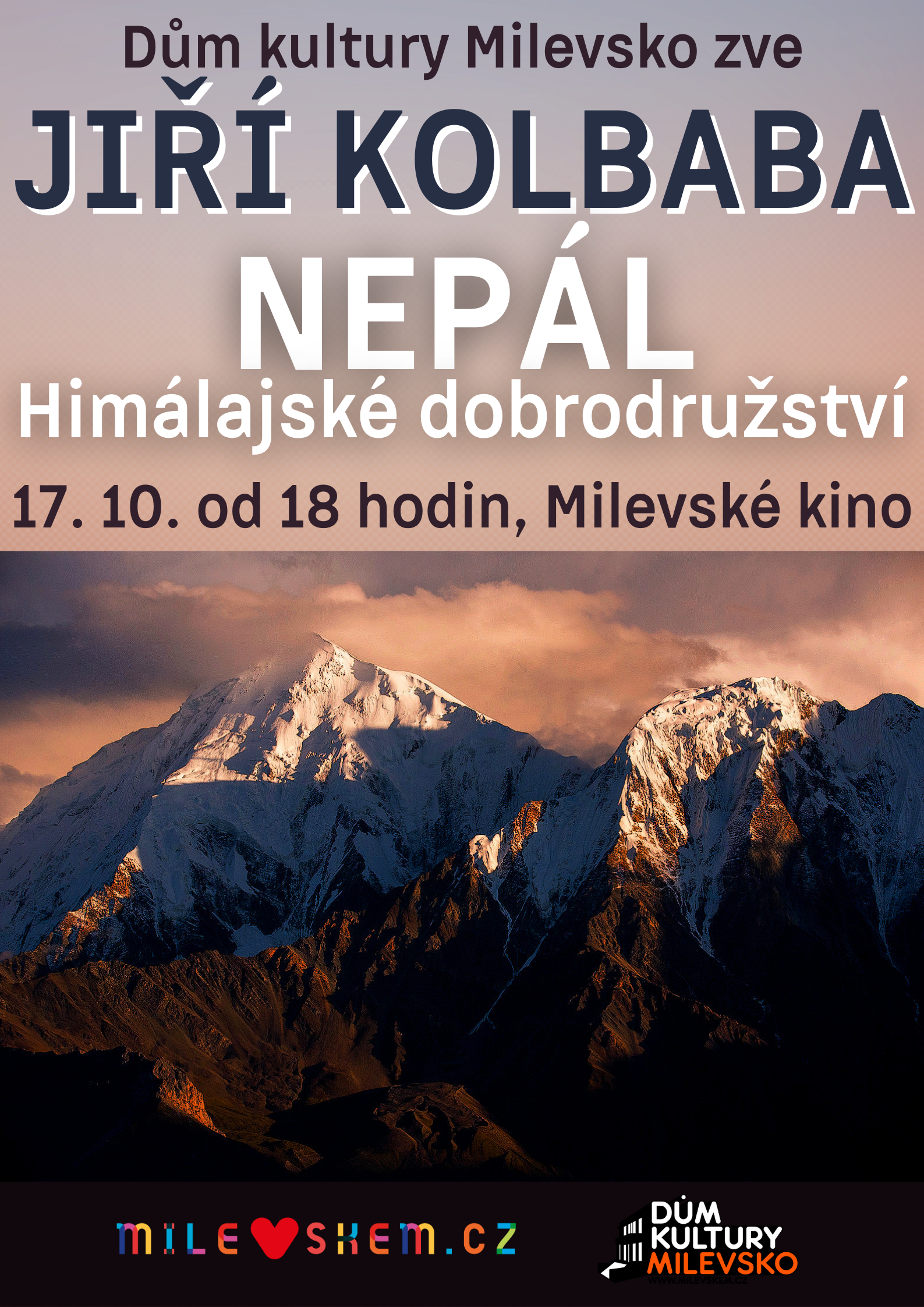 Plakát Jiří Kolbaba - Nepál - Himalájské dobrodružství
