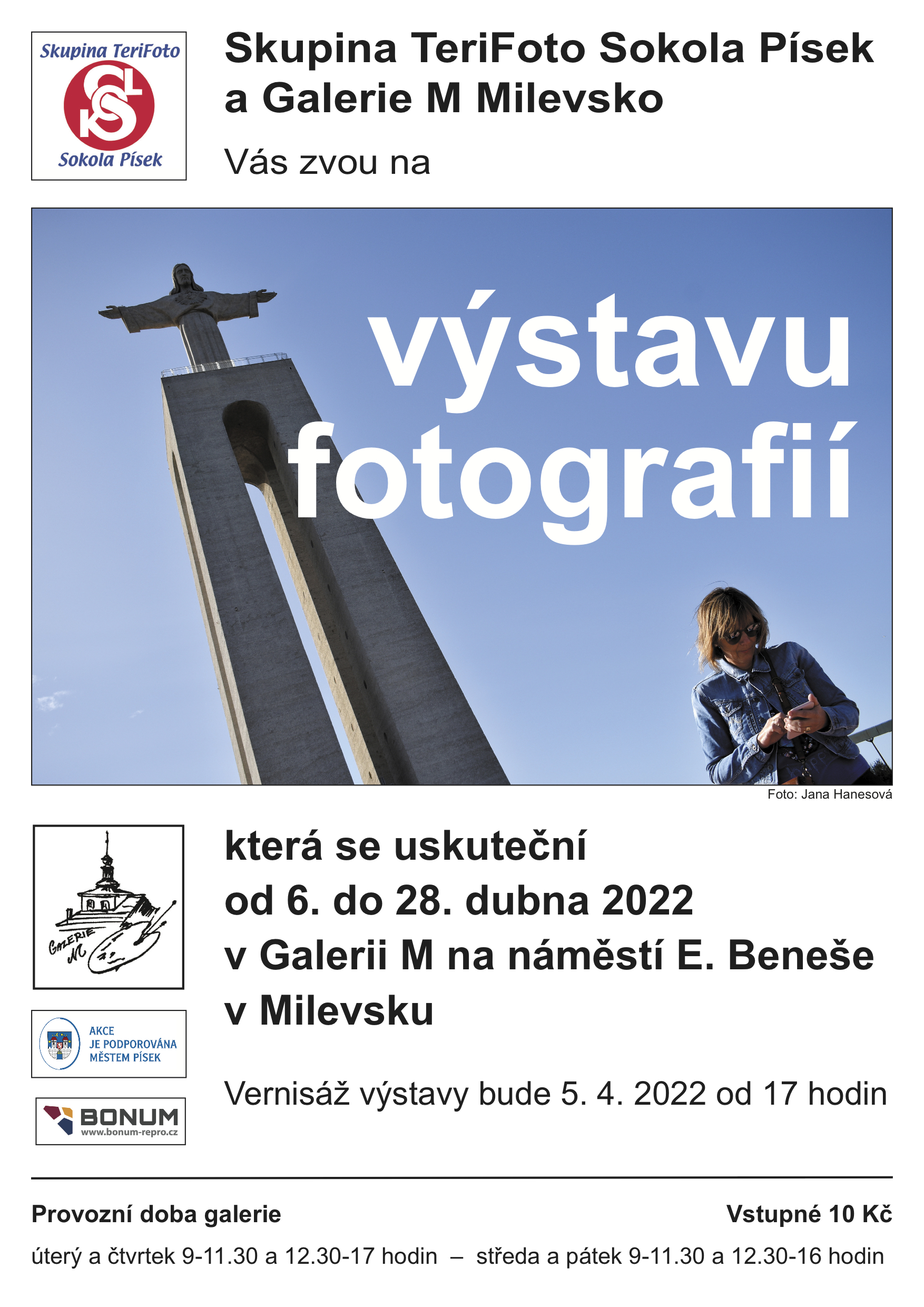 Plakát Výstava fotografií skupiny Terifoto Sokola Písek