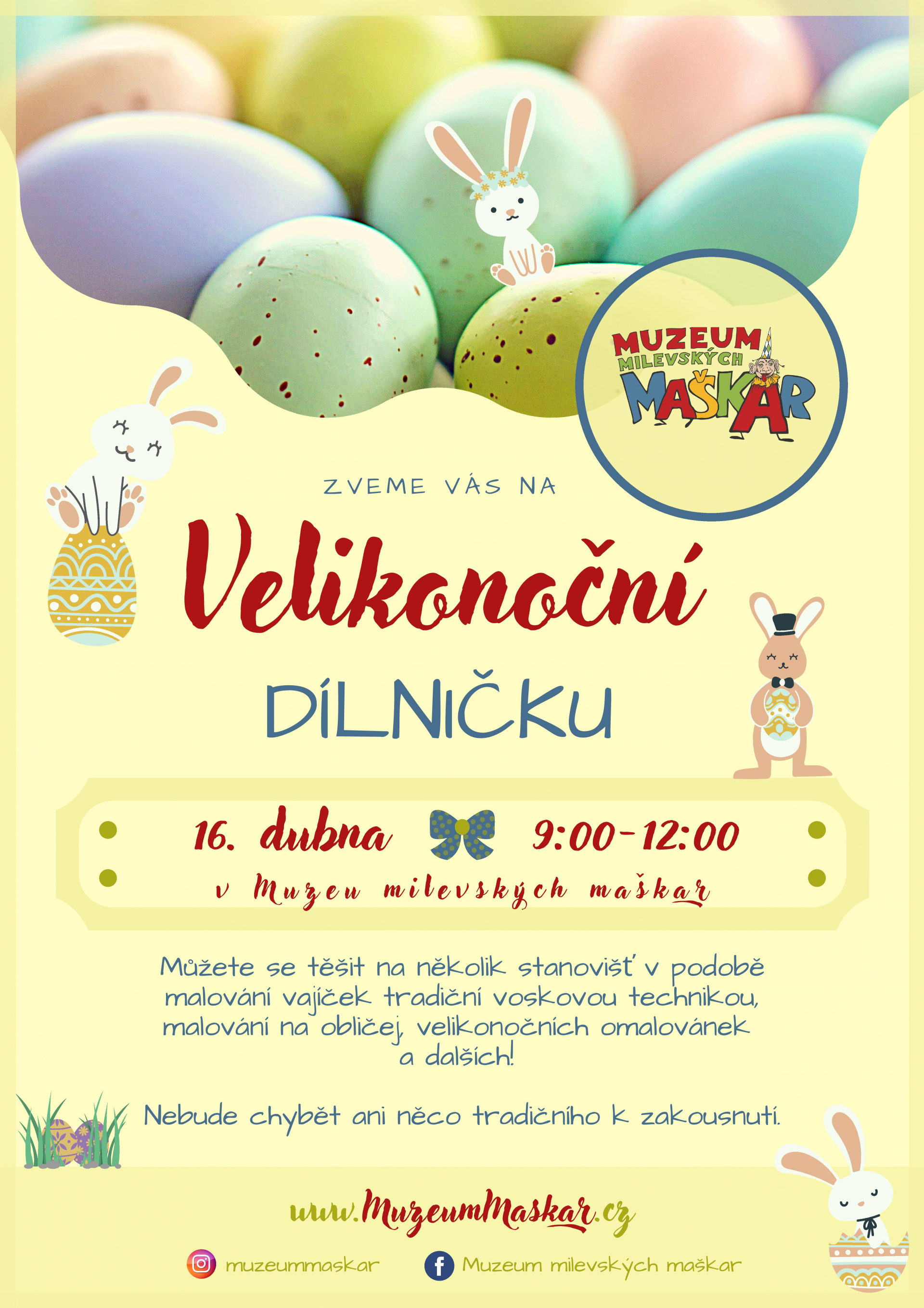 Plakát Velikonoční dílnička