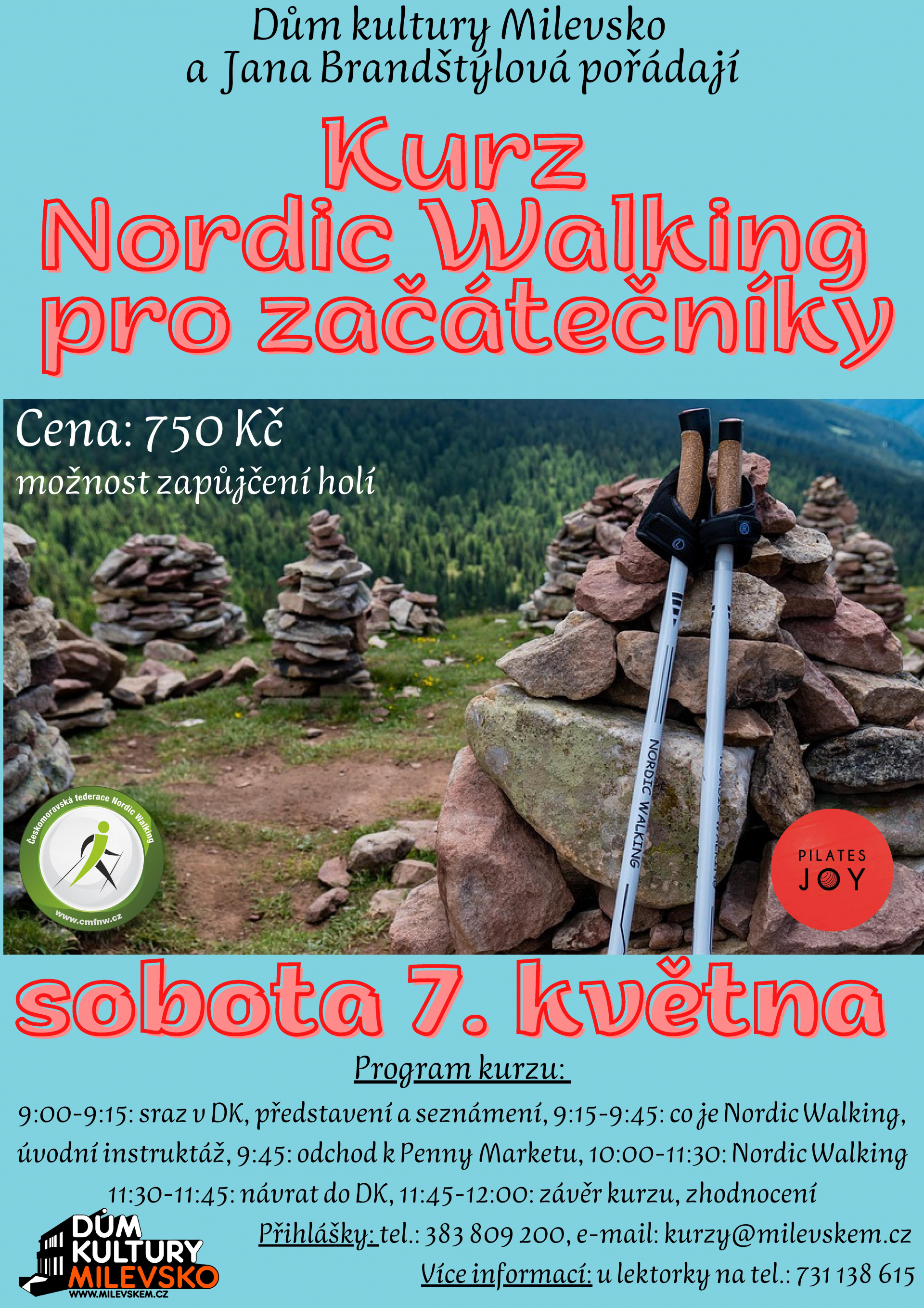 Plakát Kurz Nordic Walking pro začátečníky
