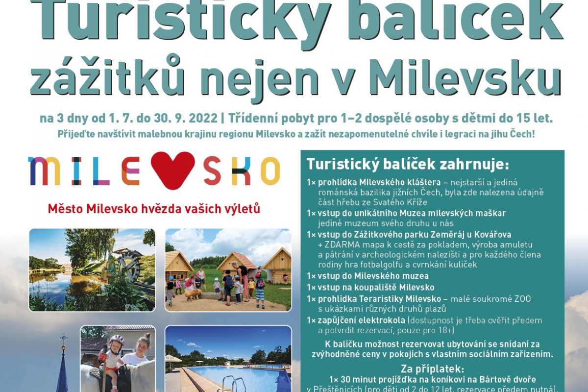 Foto k aktualitě Turistický balíček zážitků nejen v Milevsku