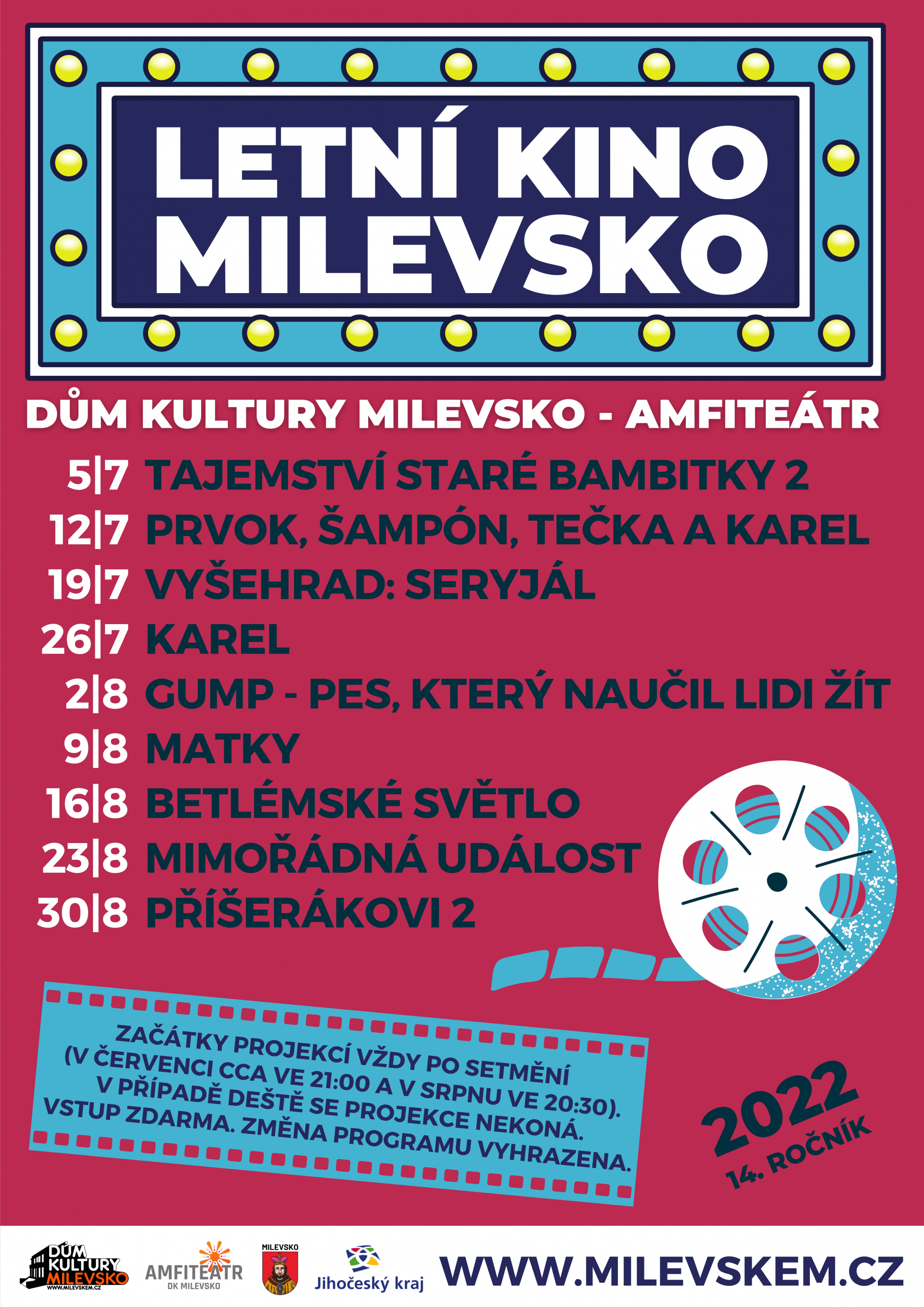 Plakát Letní kino - Karel