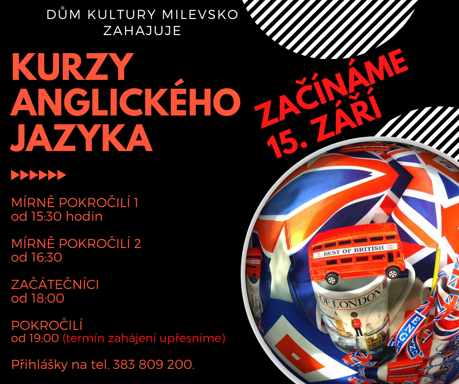 Plakát Kurzy AJ - zahájení