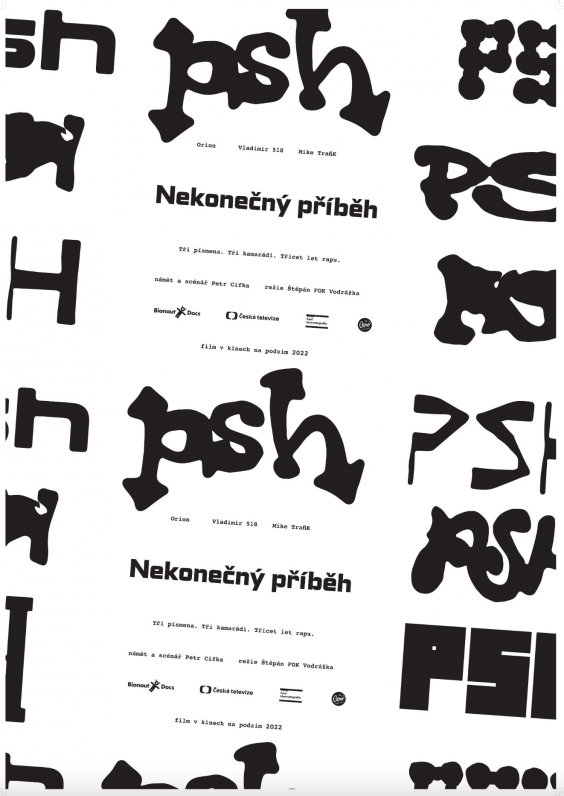 Plakát PSH NEKONEČNÝ PŘÍBĚH