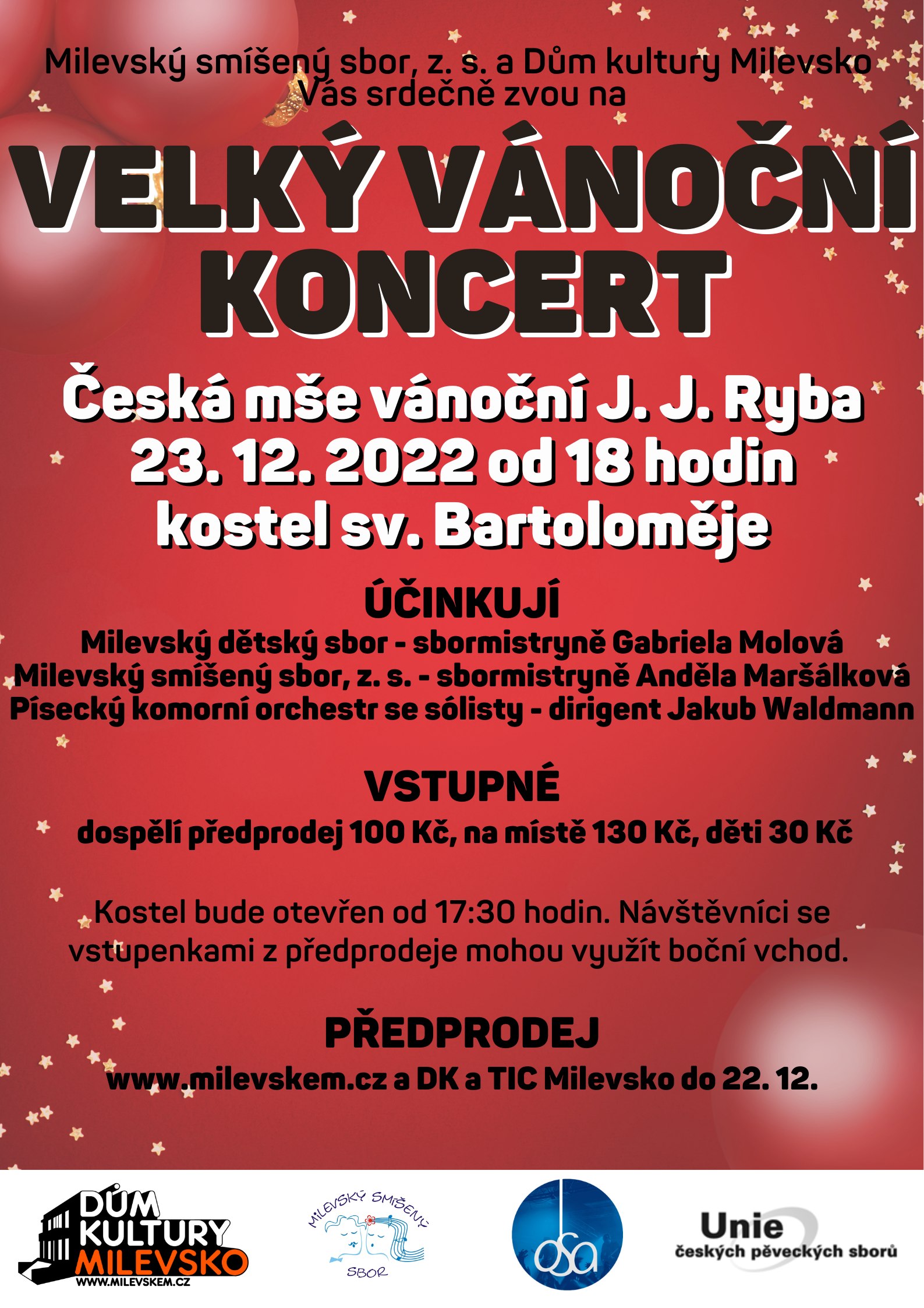Plakát Velký vánoční koncert