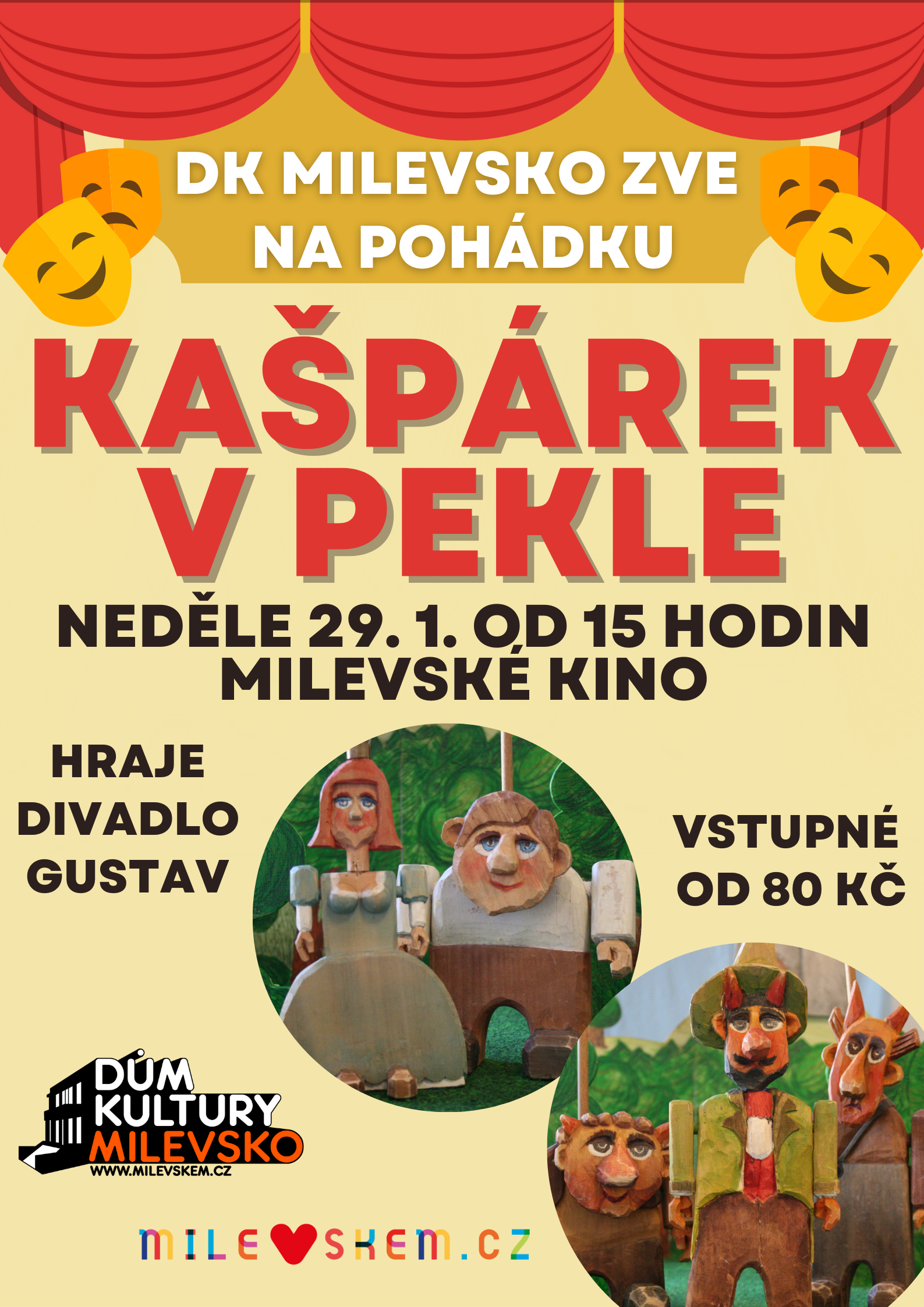 Plakát Pohádka - Kašpárek v pekle