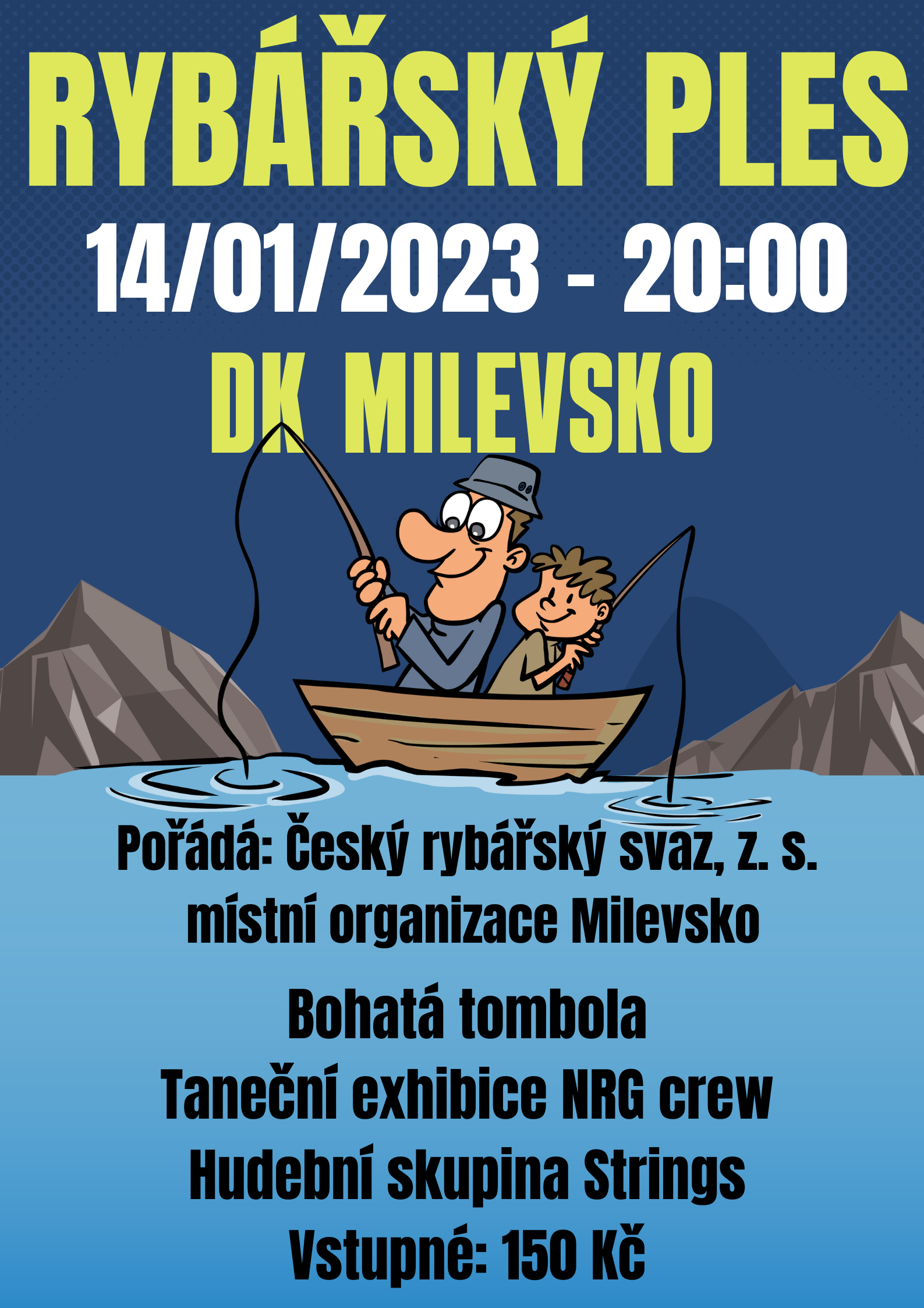 Plakát Rybářský ples