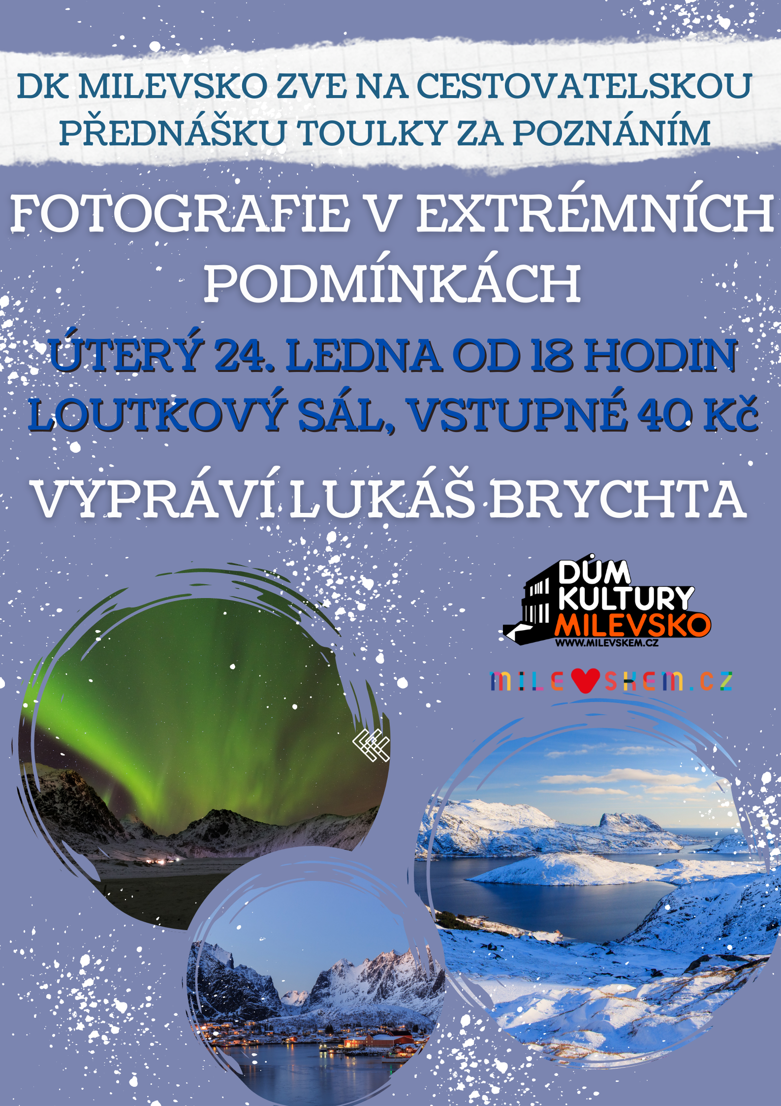 Plakát Toulky za poznáním - Fotografie v extrémních podmínkách