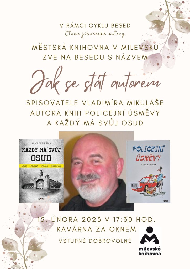 Plakát Beseda: Vladimír Mikuláš - Jak se stát autorem
