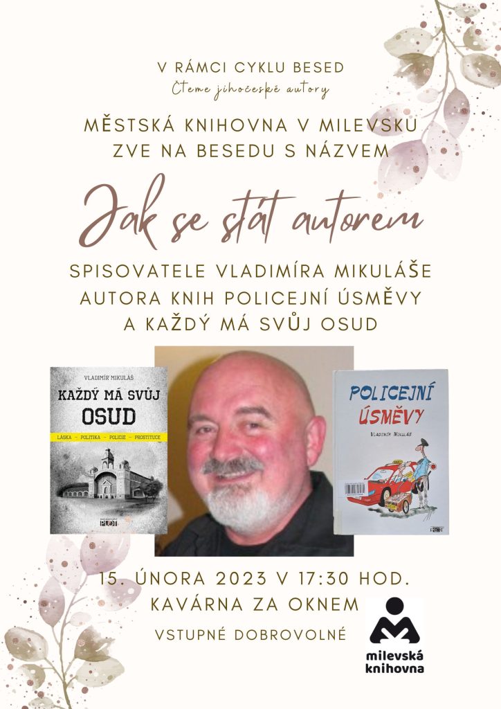 Plakát Beseda: Vladimír Mikuláš - Jak se stát autorem