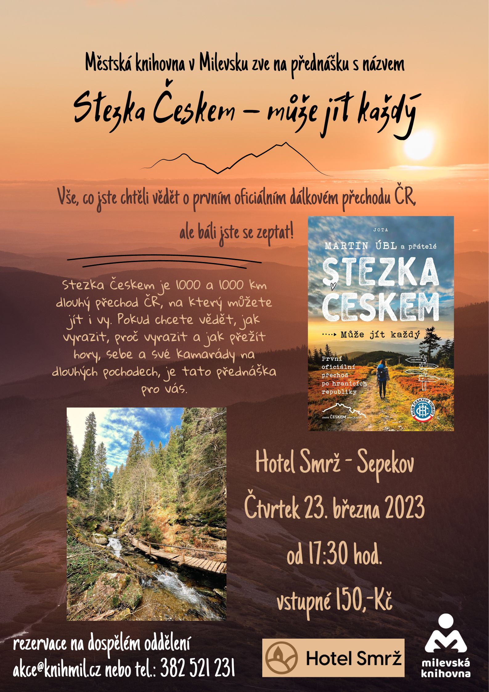 Plakát Stezka Českem - může jít každý