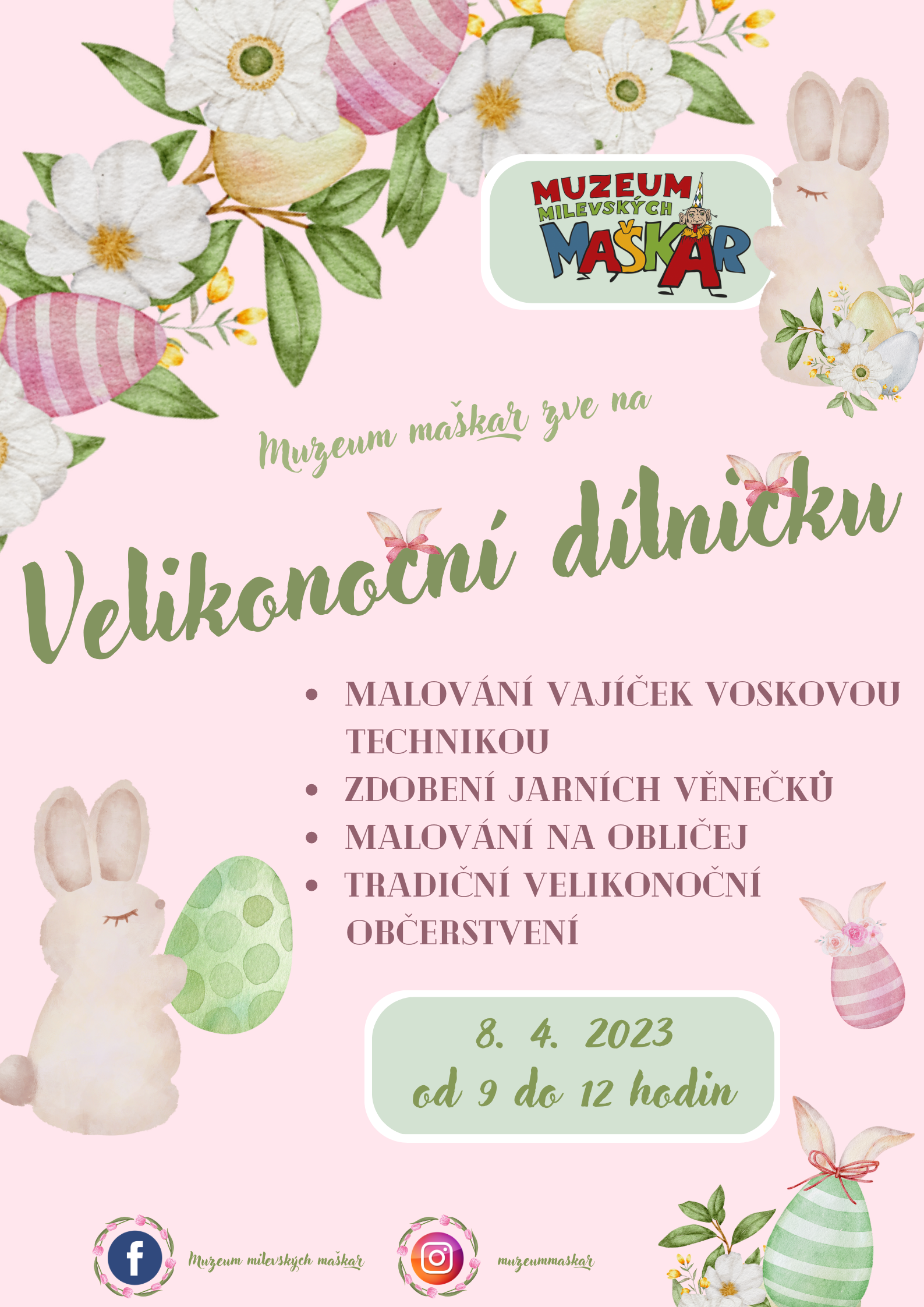 Plakát Velikonoční dílnička
