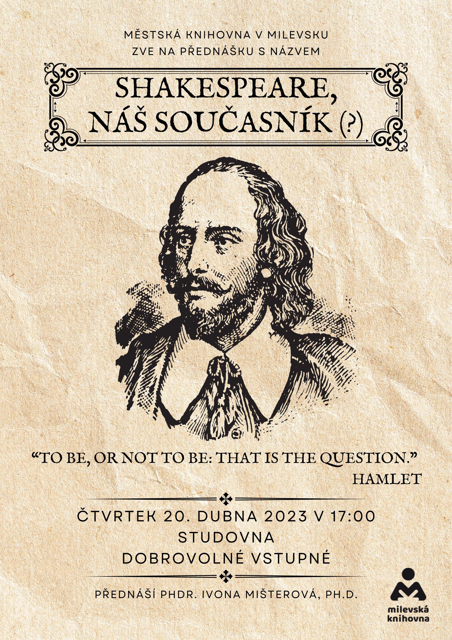 Plakát Shakespeare, náš současník(?)