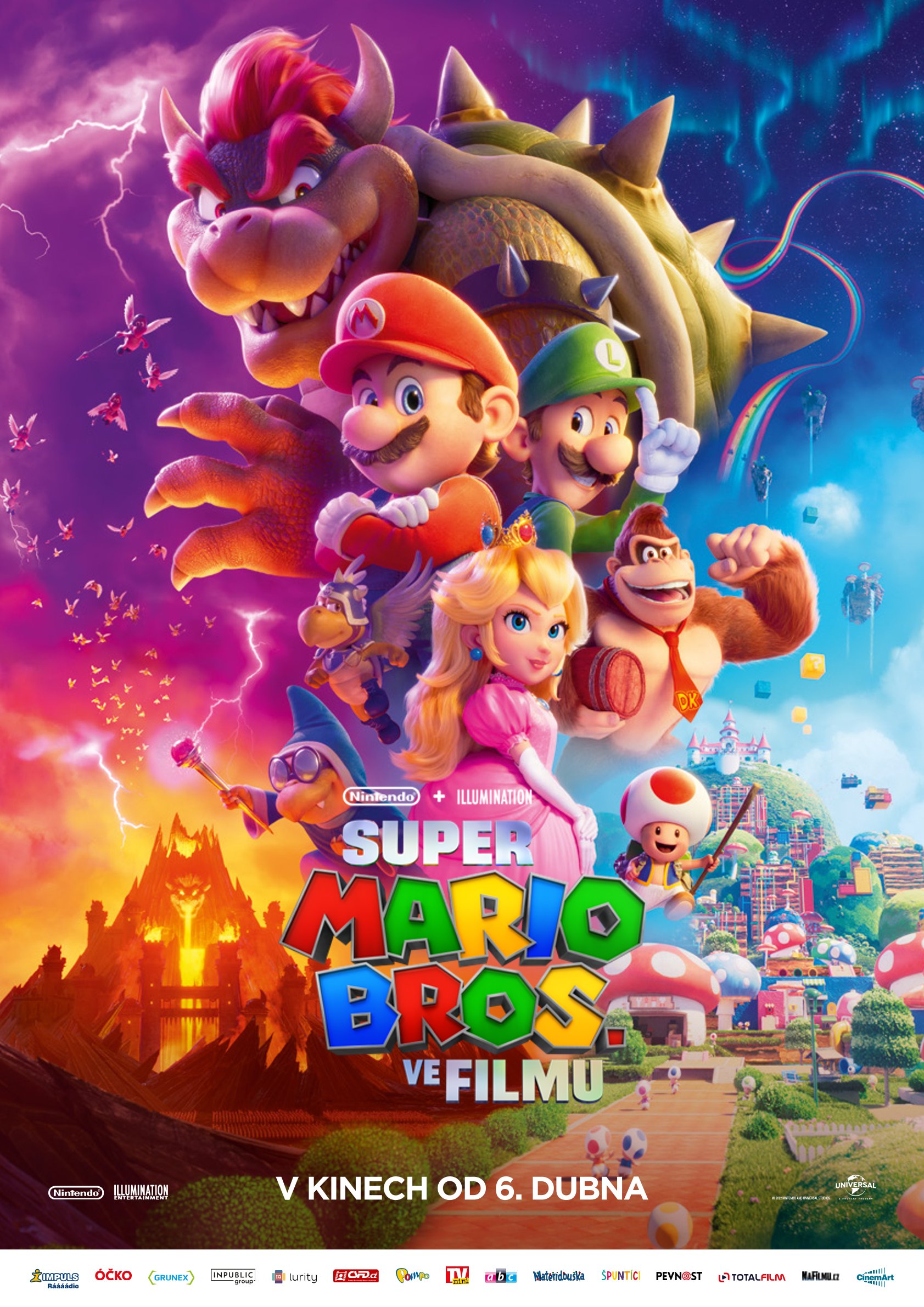 Plakát SUPER MARIO BROS. VE FILMU