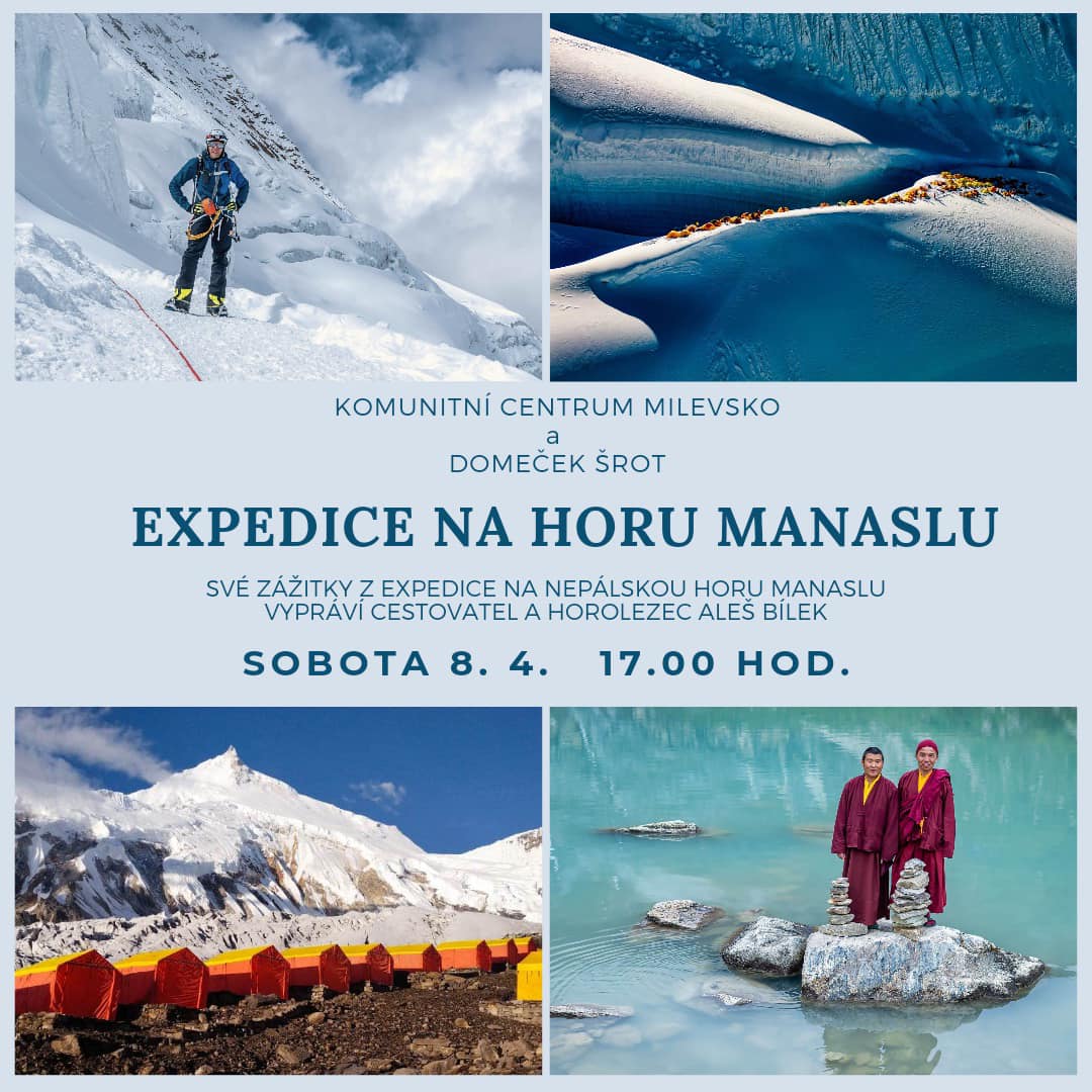 Plakát Expedice na horu Manaslu