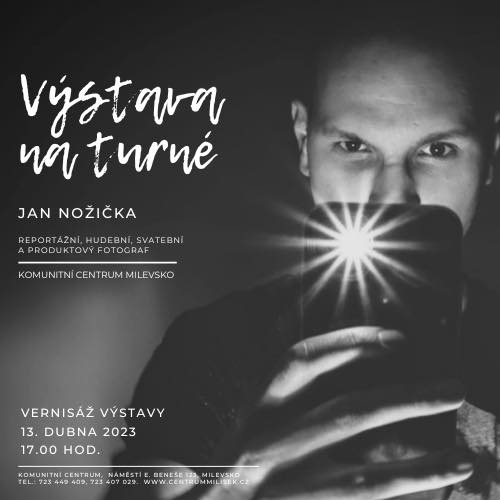 Plakát Výstava na turné - Jan Nožička