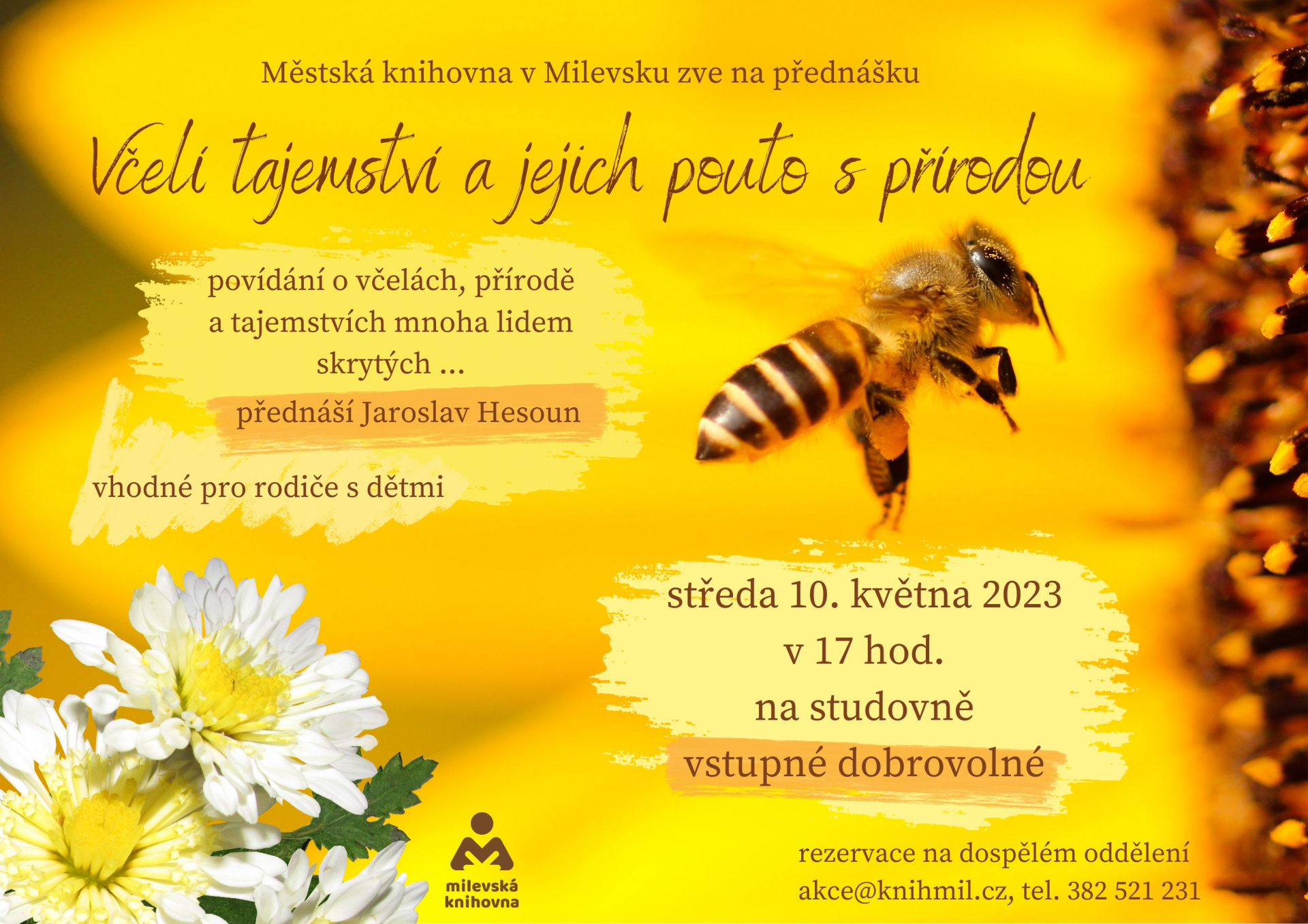 Plakát Včelí tajemství a jejich pouto s přírodou