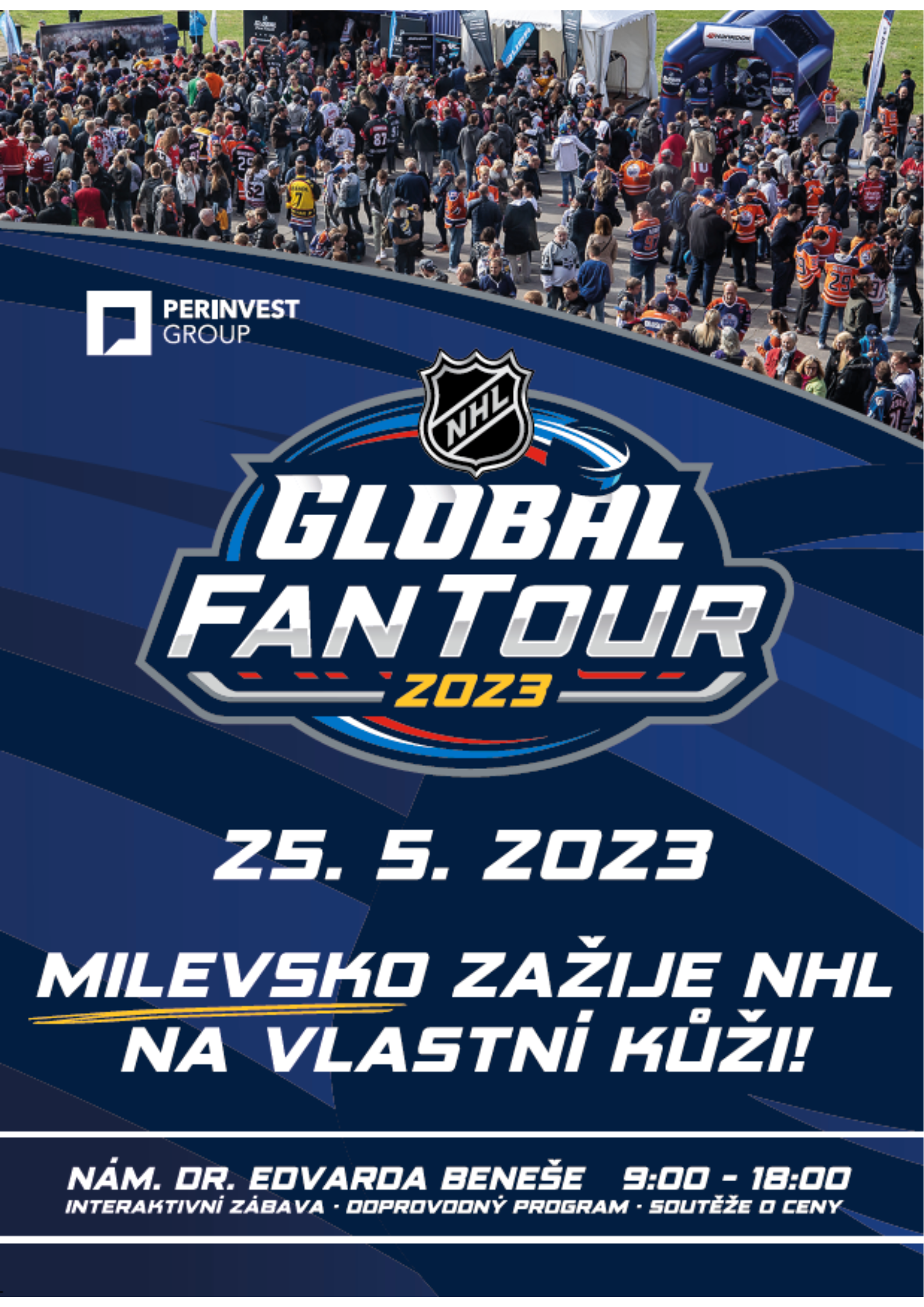 Plakát NHL Global Fan Tour