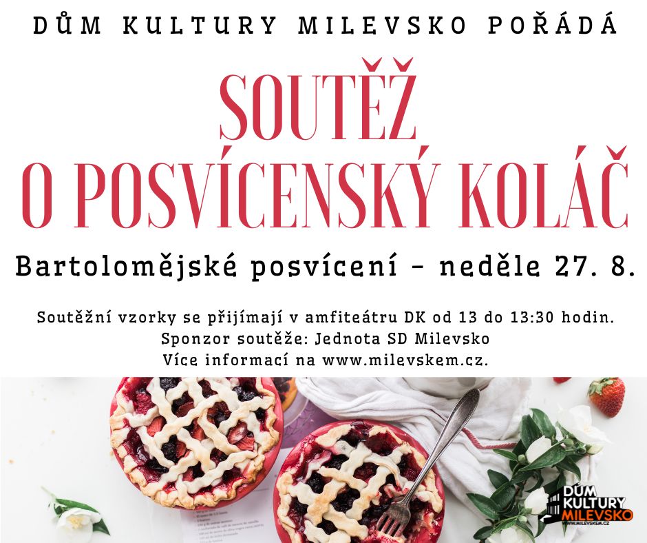 Plakát Soutěž o posvícenský koláč