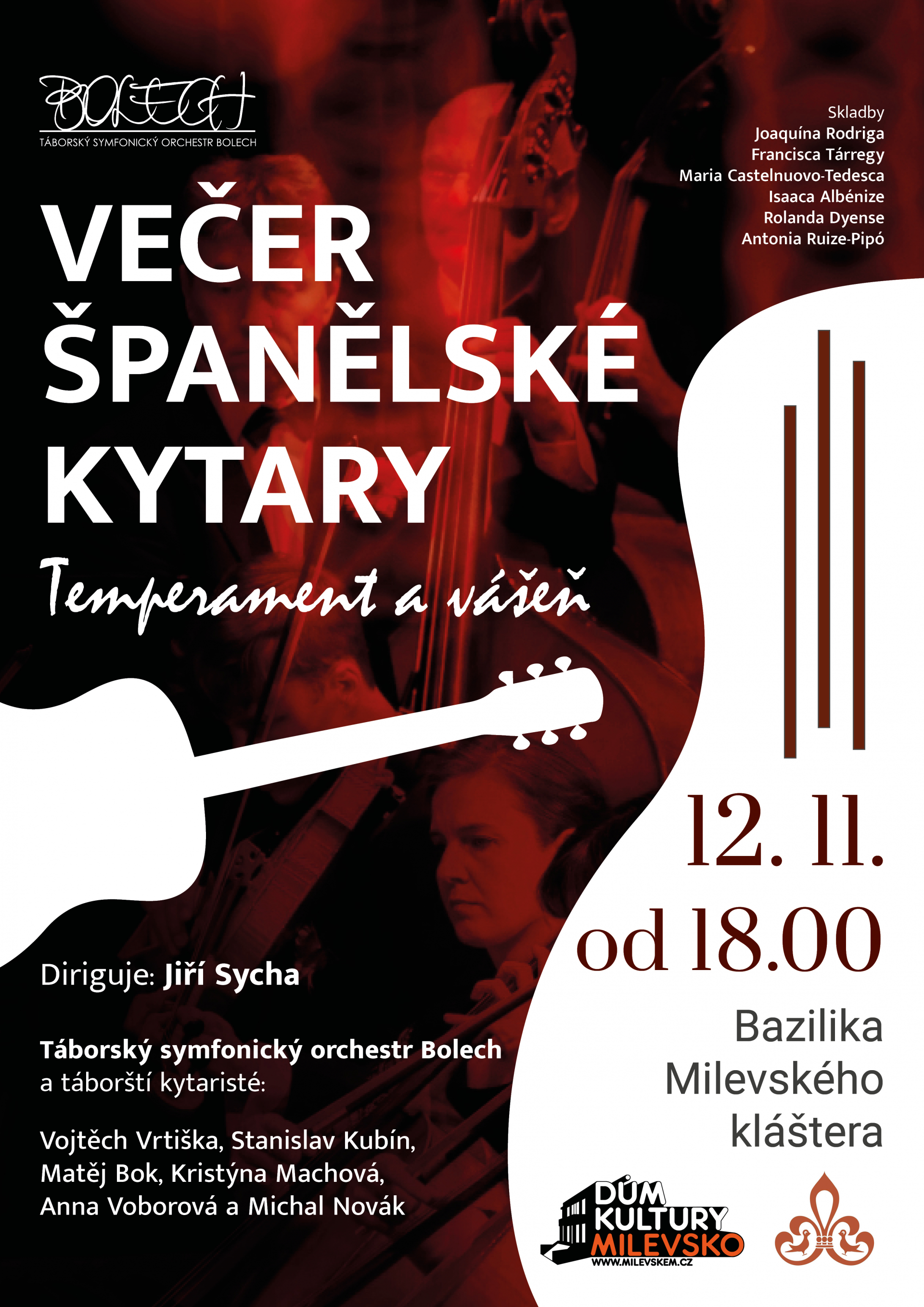 Plakát Večer španělské kytary